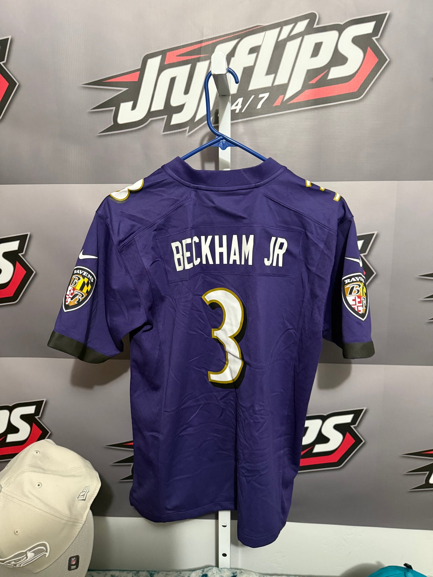 Youth Large #3 Odell Beckham Jr Jersey