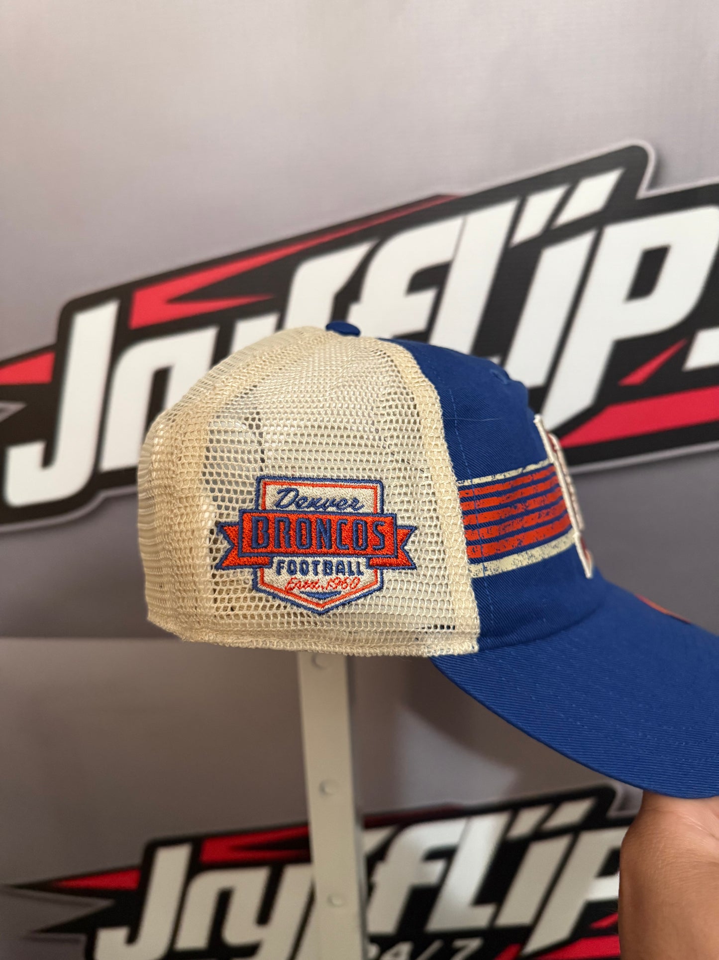 Fanatics Denver Bronco Throwback SnapBack hat