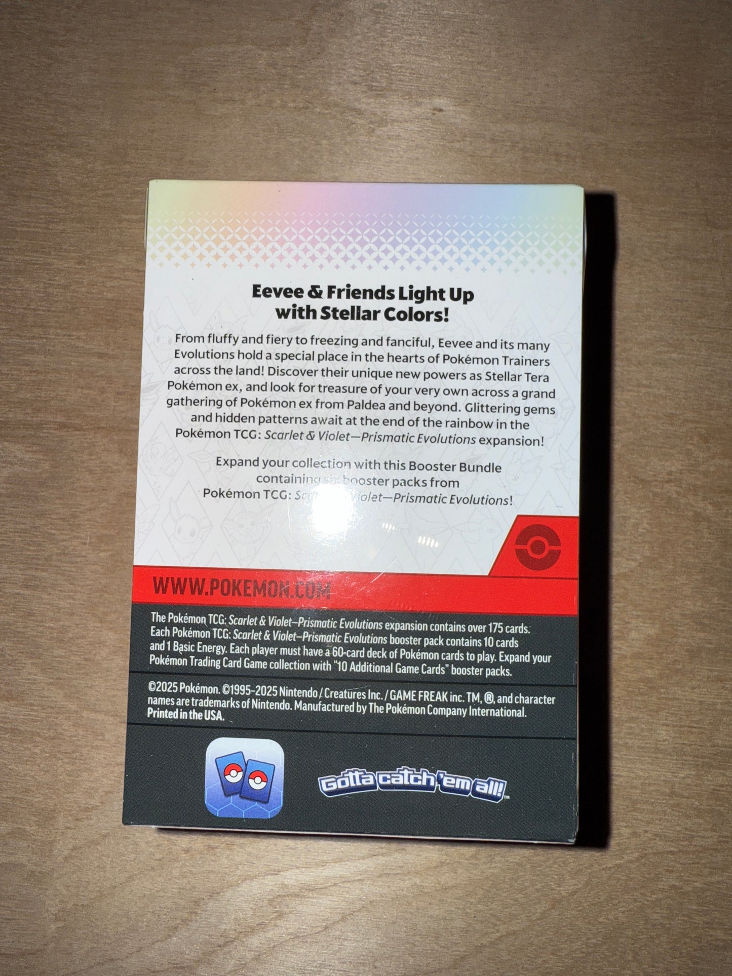 Pokemon Prismatic evolutions booster box (6pack)