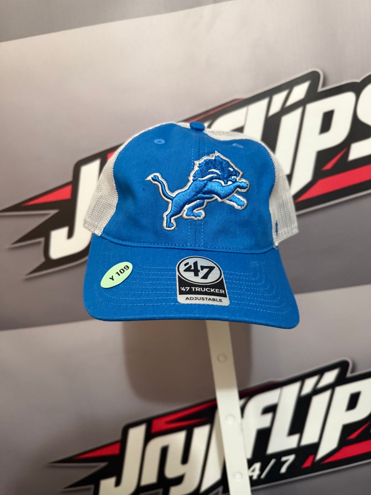Detroit Lions ventilated (47Brand) SnapBack Hat