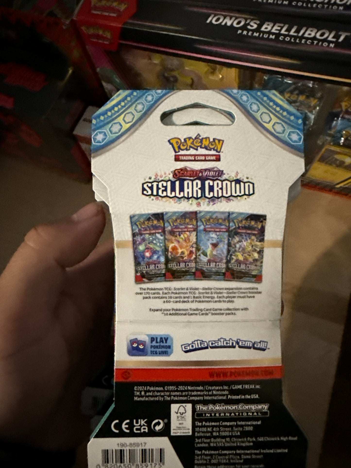 Pokemon Stellar crown (6 pack)
