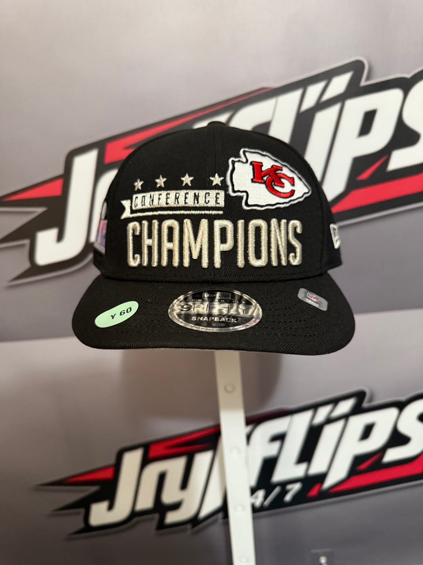 KC Chiefs AFC Champions New Era Fully stitched SnapBack Hat