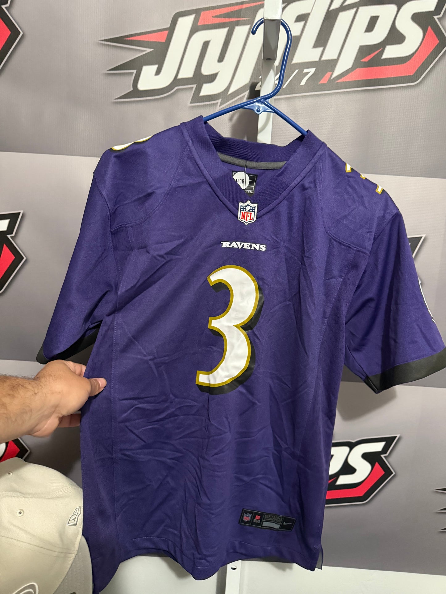 Youth Large #3 Odell Beckham Jr Jersey