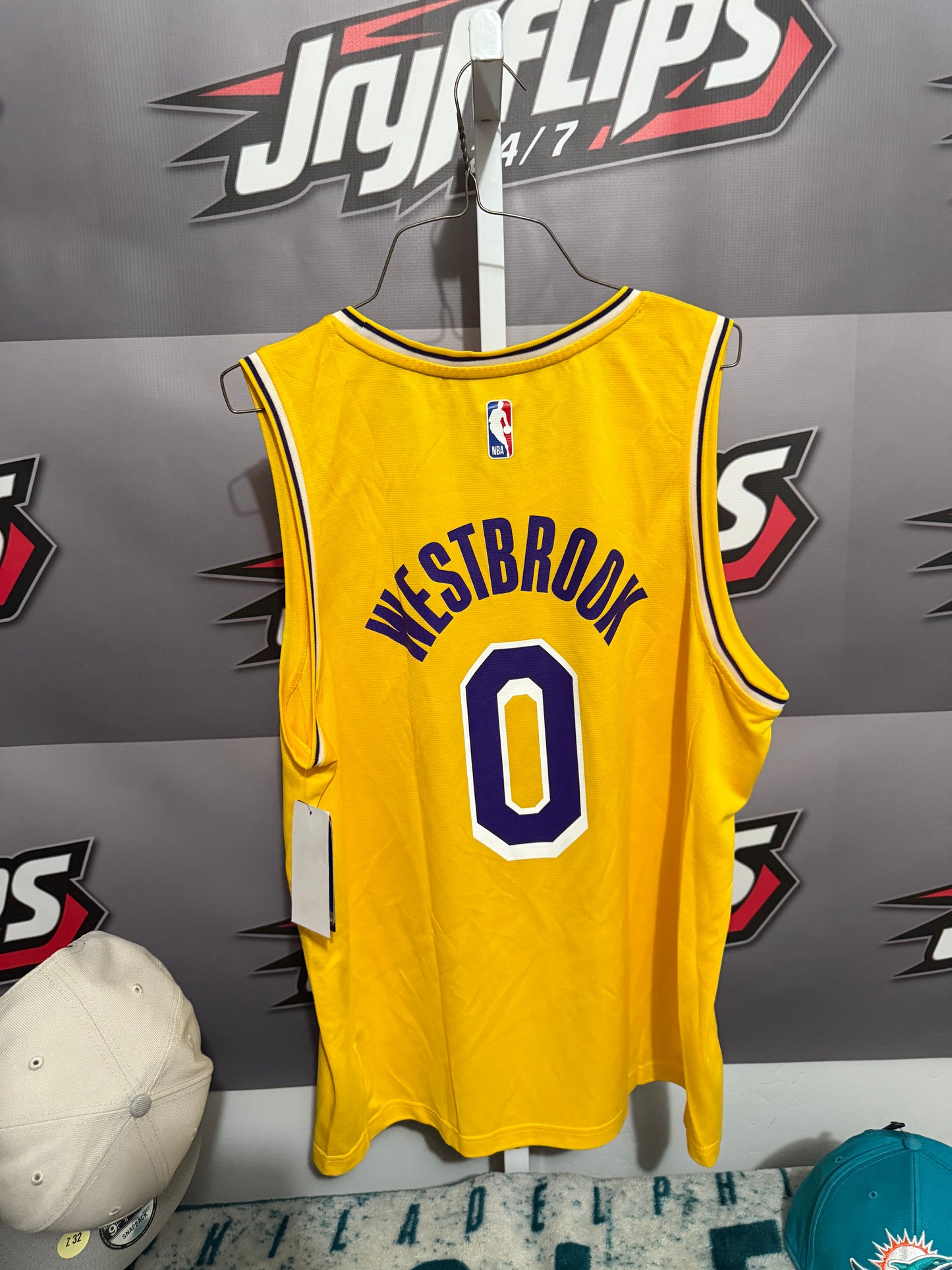 Lakers Men’s Large #0 R. Westbrook Jersey