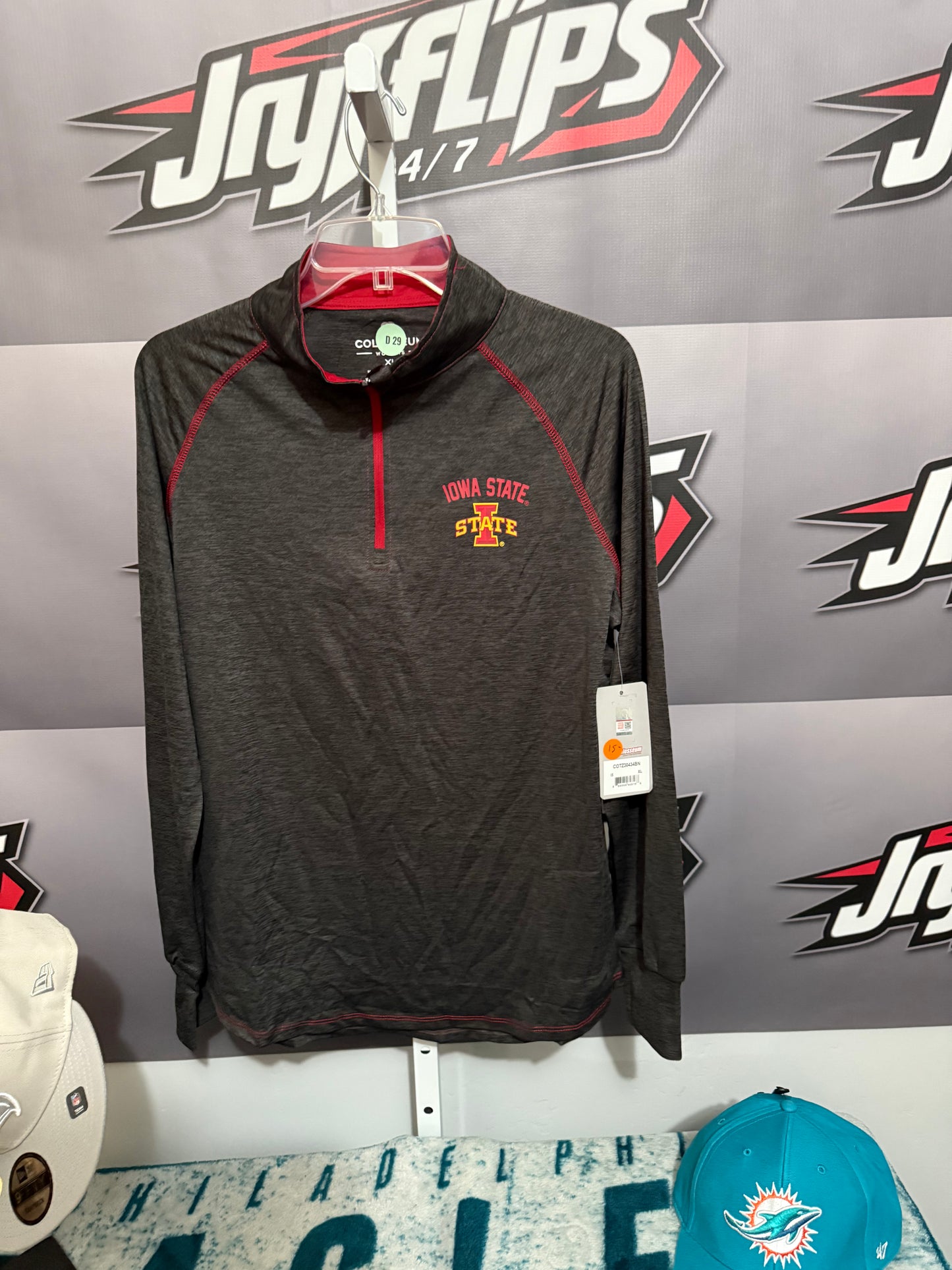 Woman’s XL Iowa State 1/4 zip