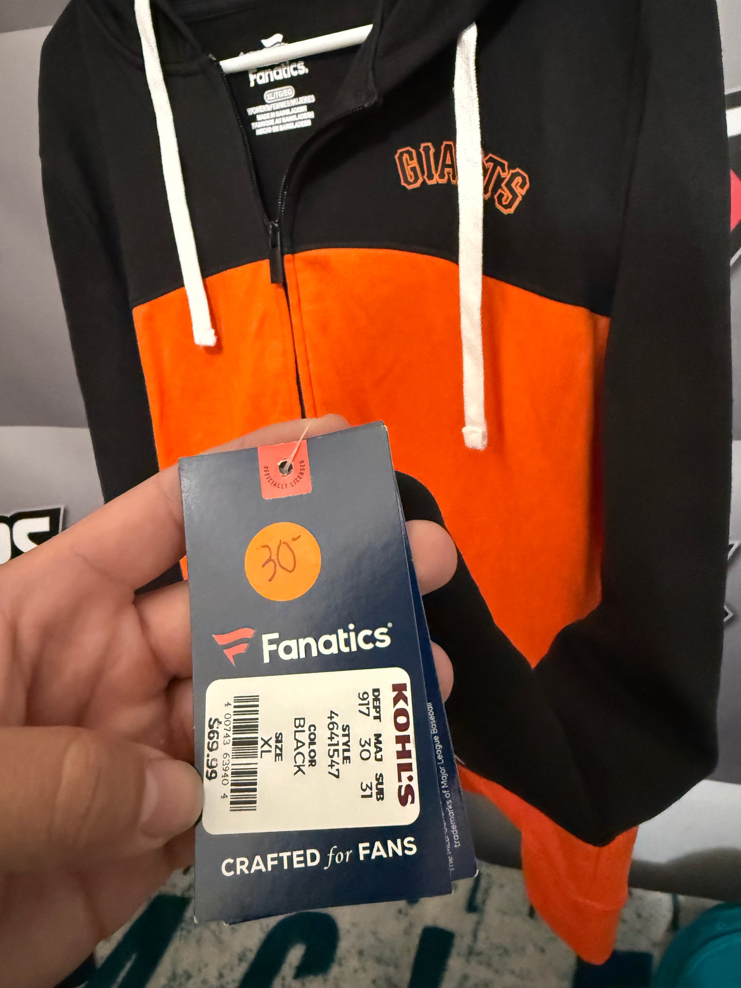 Woman’s XL SF Giants Jacket