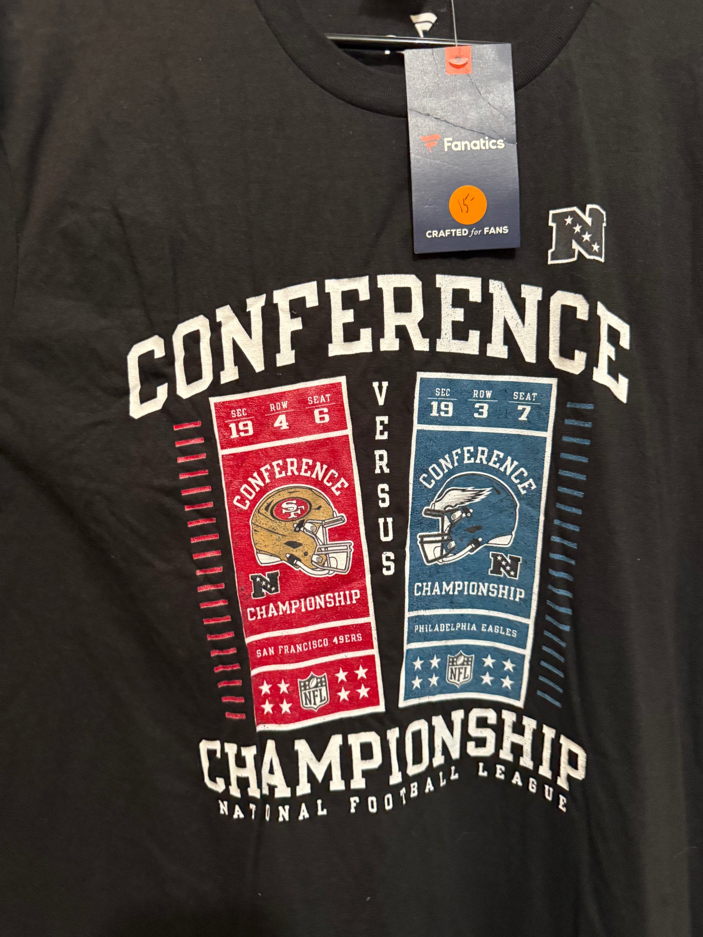 Men’s XL Fanatics 22-23 NFC Championship T Shirt
