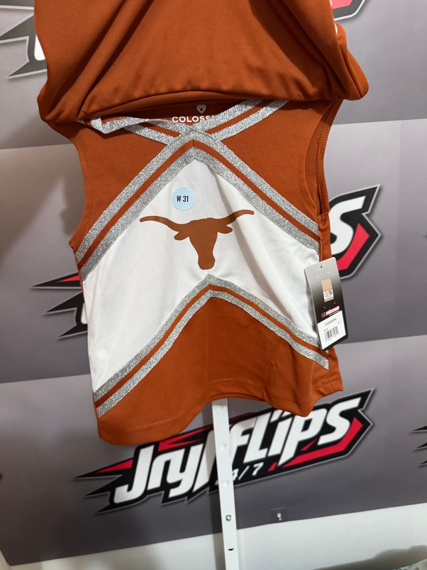 Youth Girls (7-8) Texas Longhorns Cheerleading Uniform