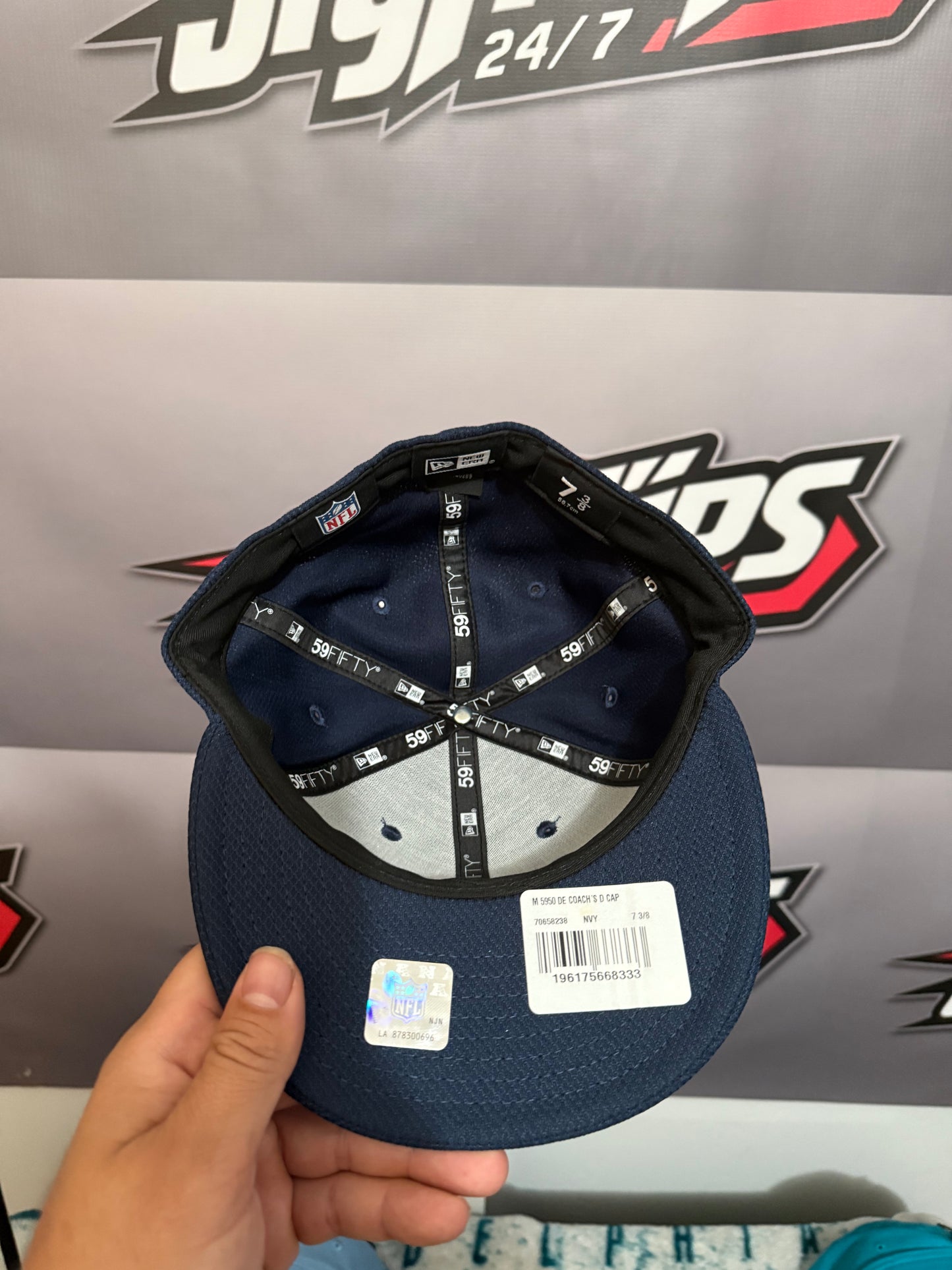 Dallas Cowboys New Era 7 3/8 Fitted Hat
