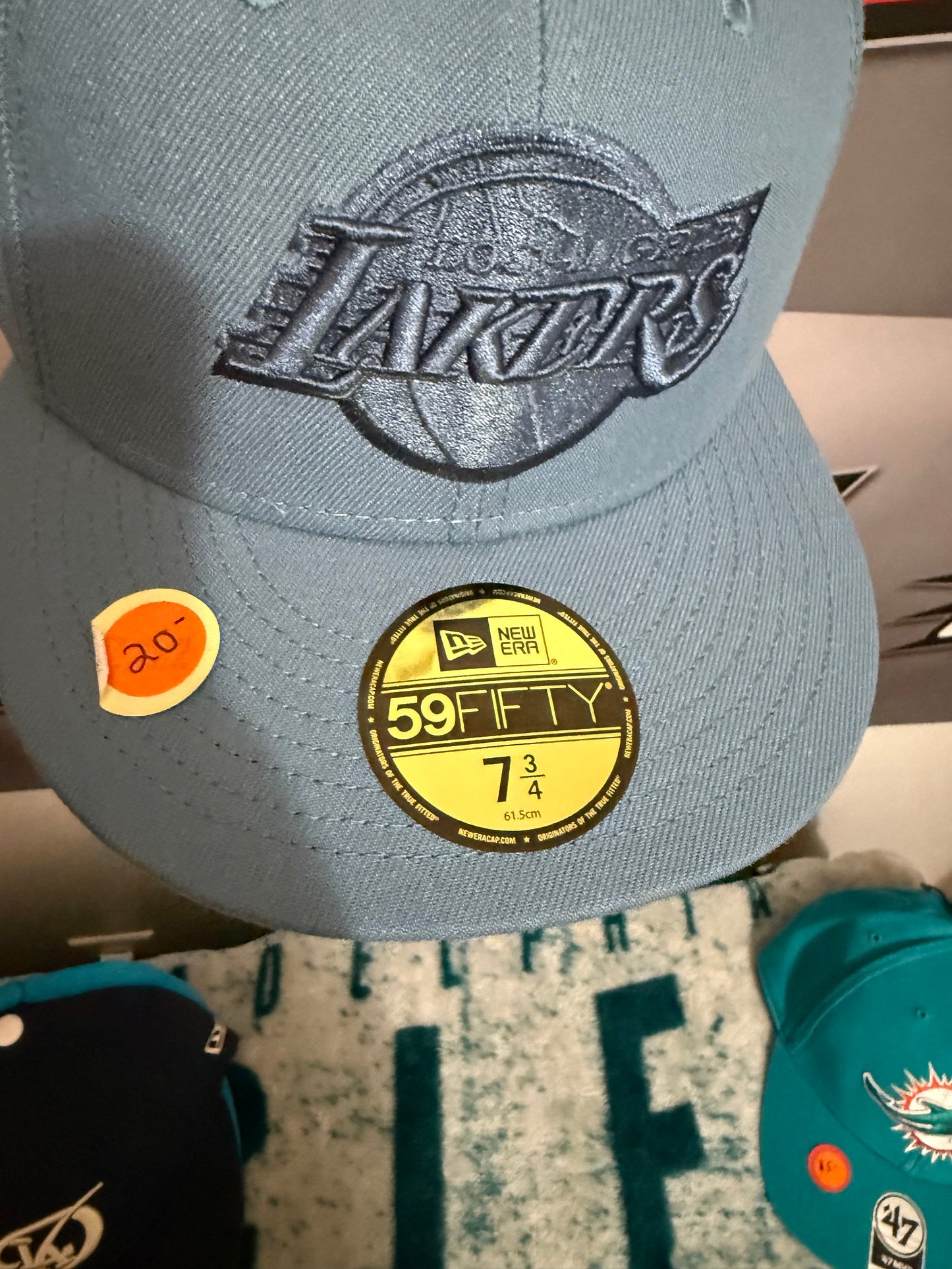 LA Lakers New Era 7 3/4 Fitted Hat
