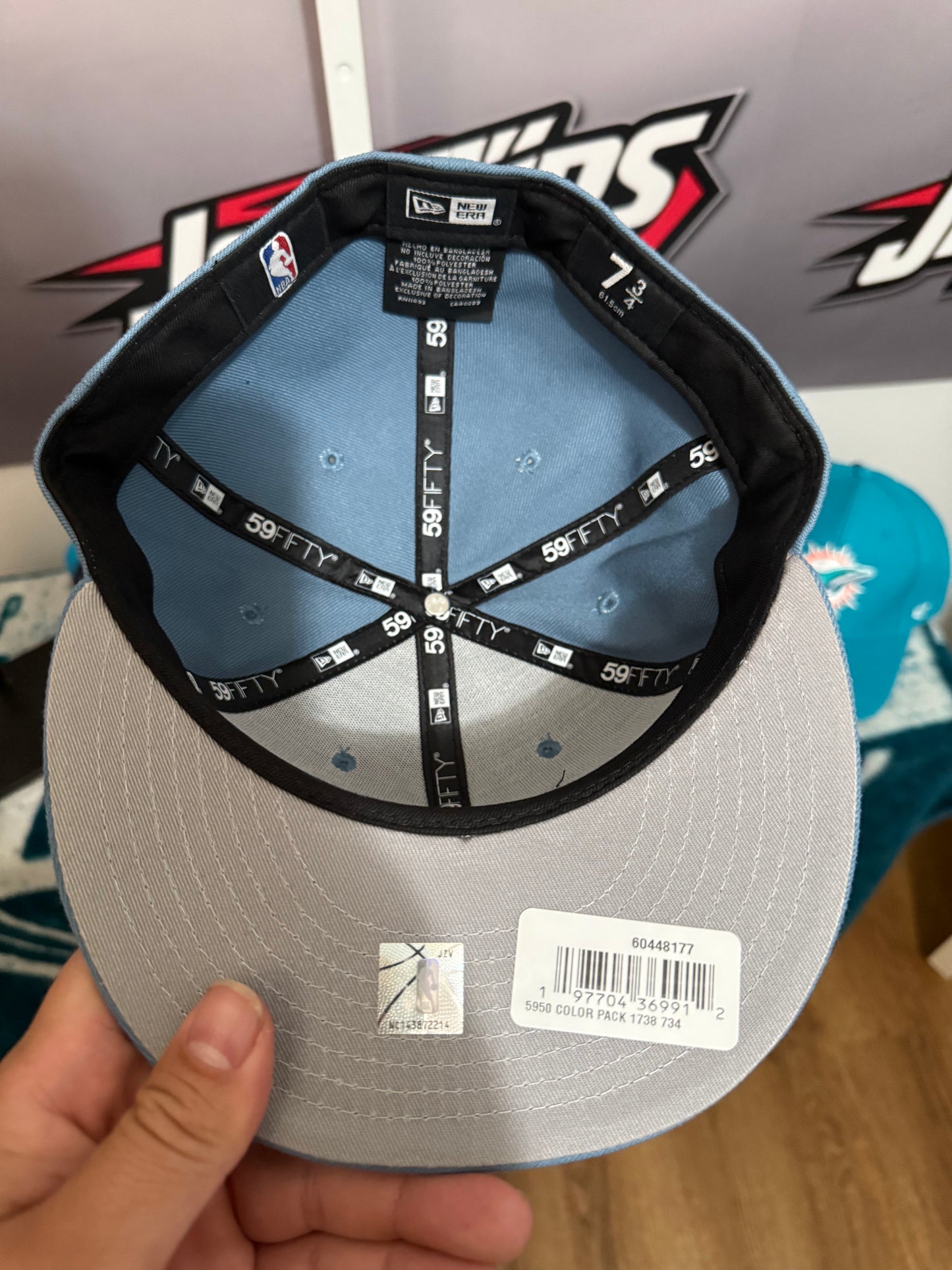 LA Lakers New Era 7 3/4 Fitted Hat