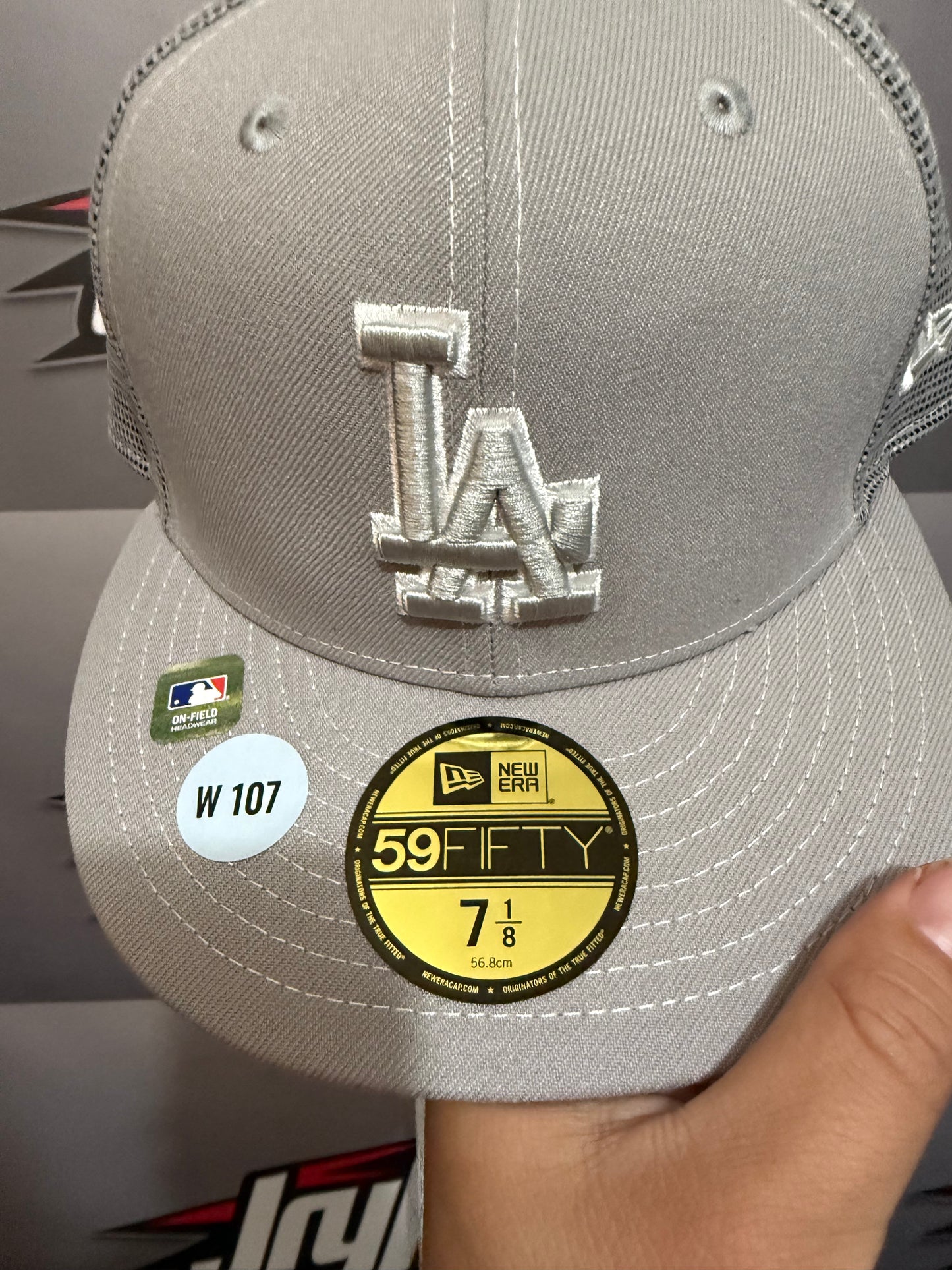 LA Dodgers 7 1/8 Fitted hat