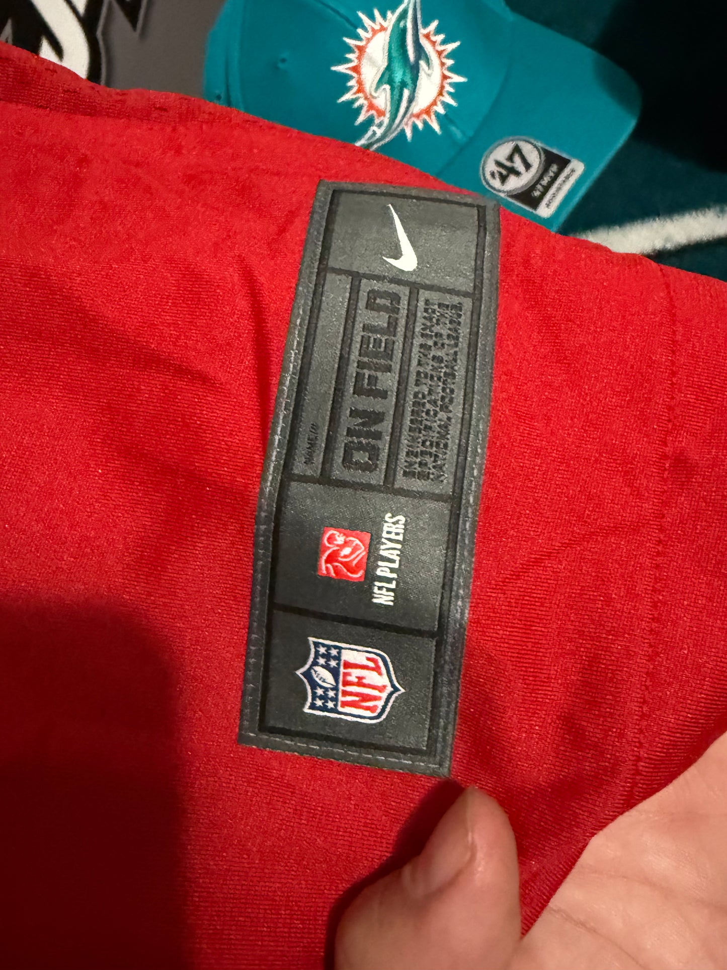 Womans Large San Francisco 49ers #23 Mccaffrey ALT throwback jersey