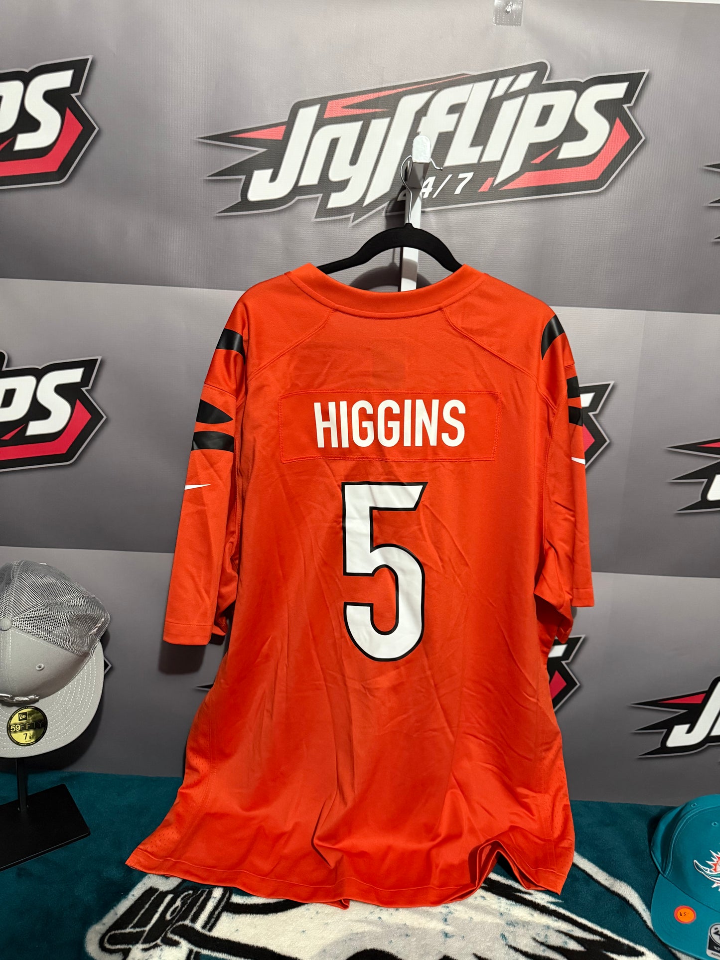 Men’s XXL Tee Higgins #5 Bengals Jersey
