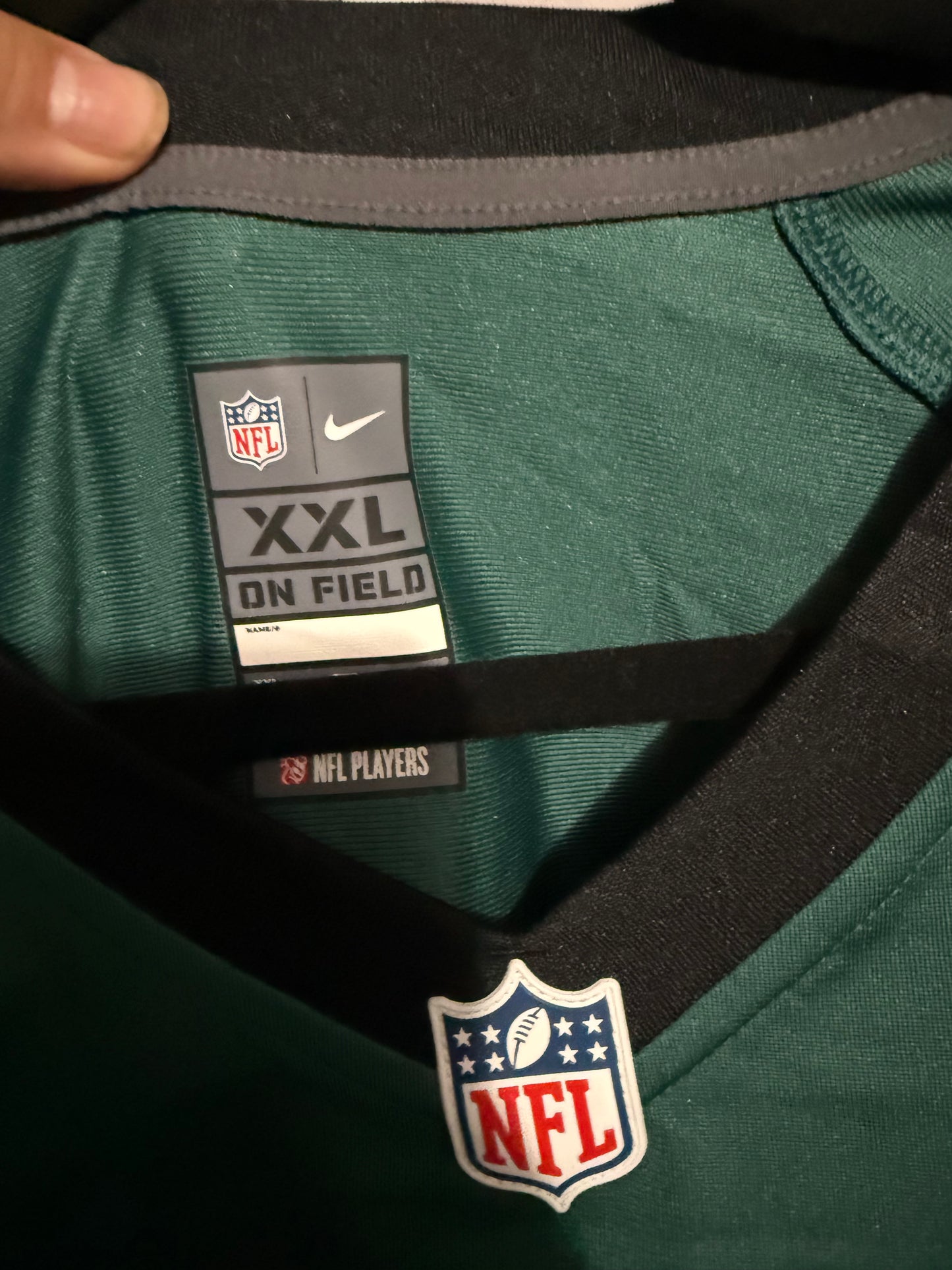 Men’s XXL Philadelphia Eagles #62 Jason Kelce Jersey