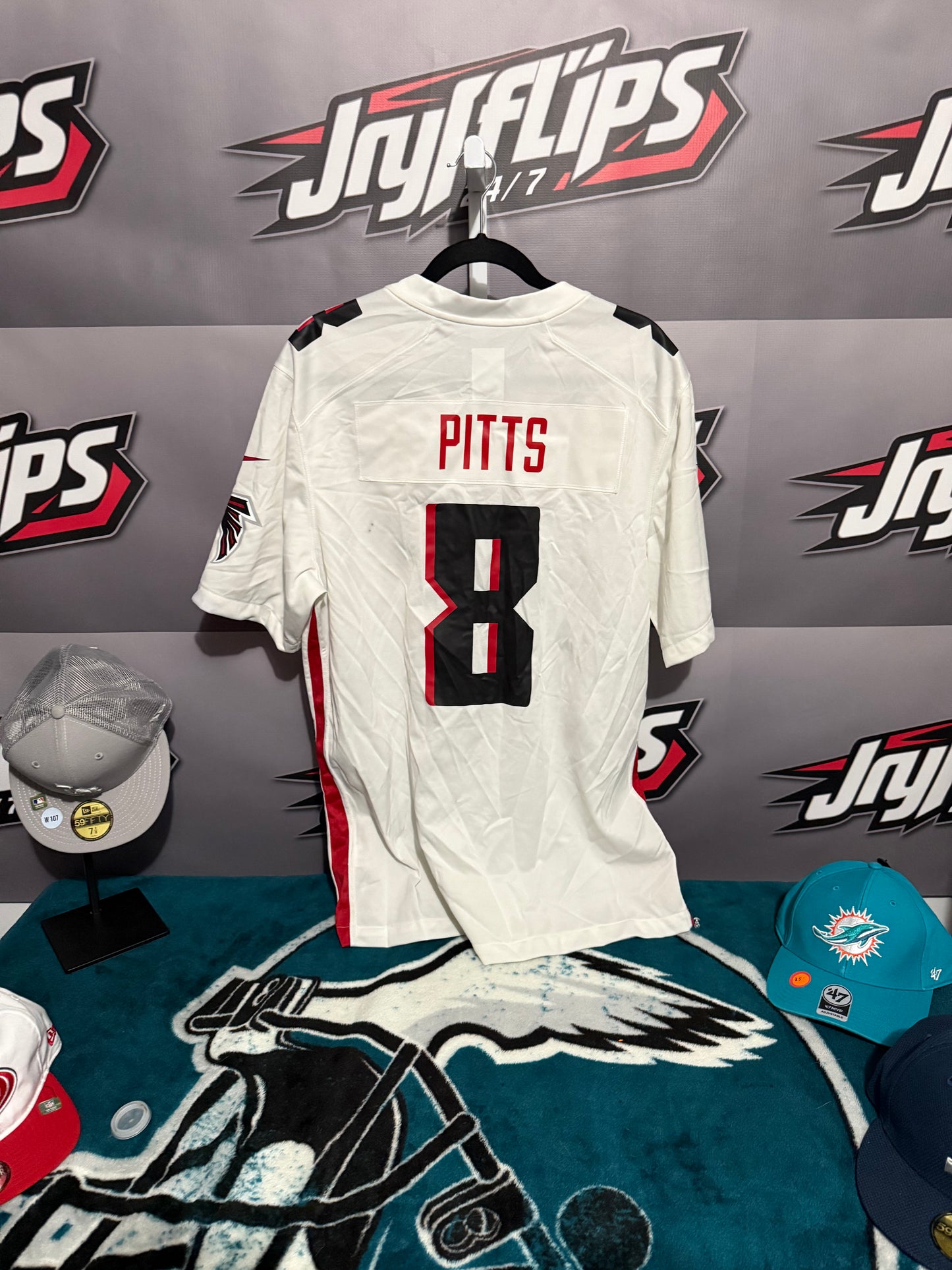 Men’s Large Atlanta Falcons K. Pitts #8 (see description) Jersey