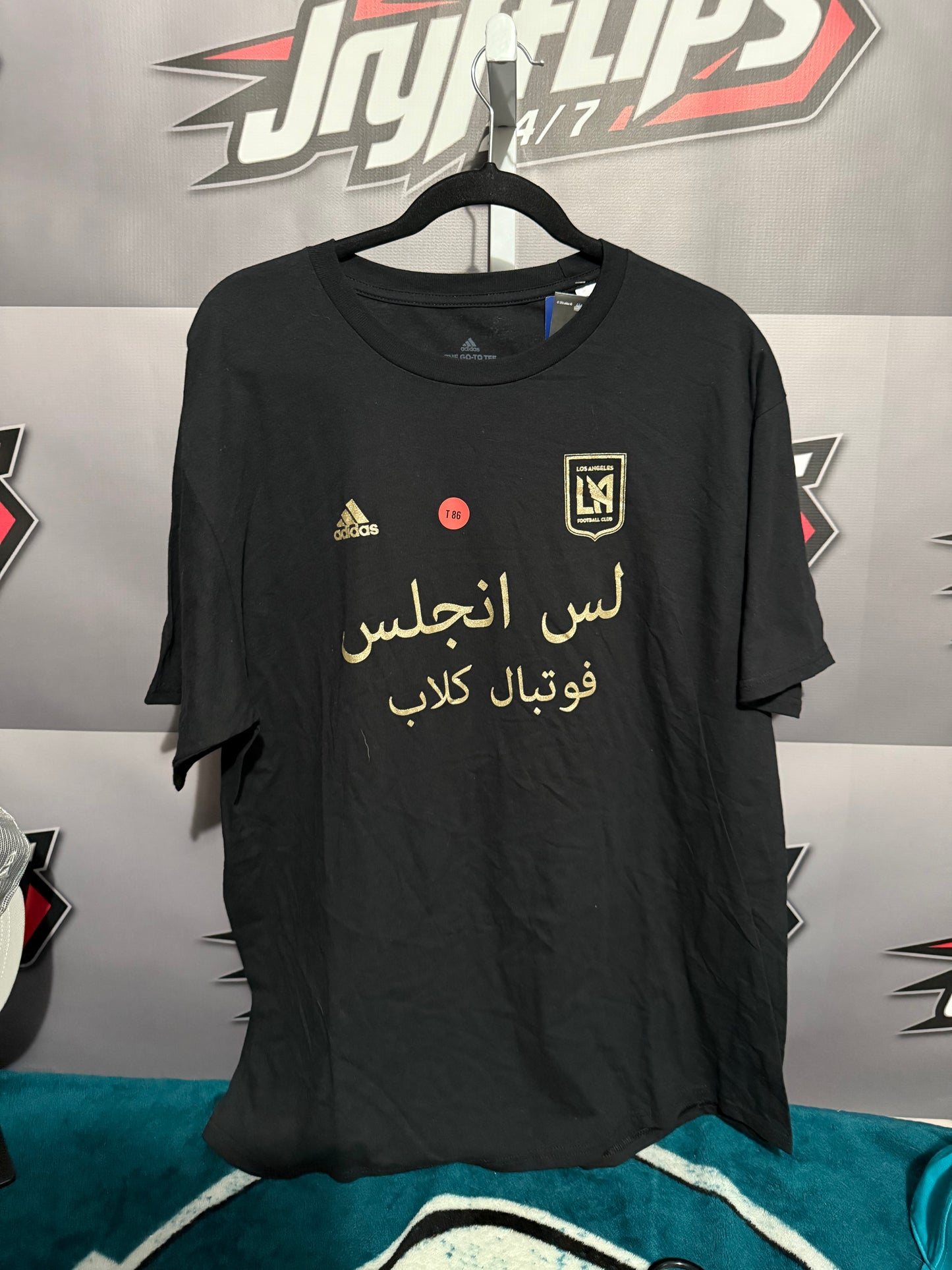 Men’s XL LAFC Beitashour Shirsy, (shirt material jersey layout)