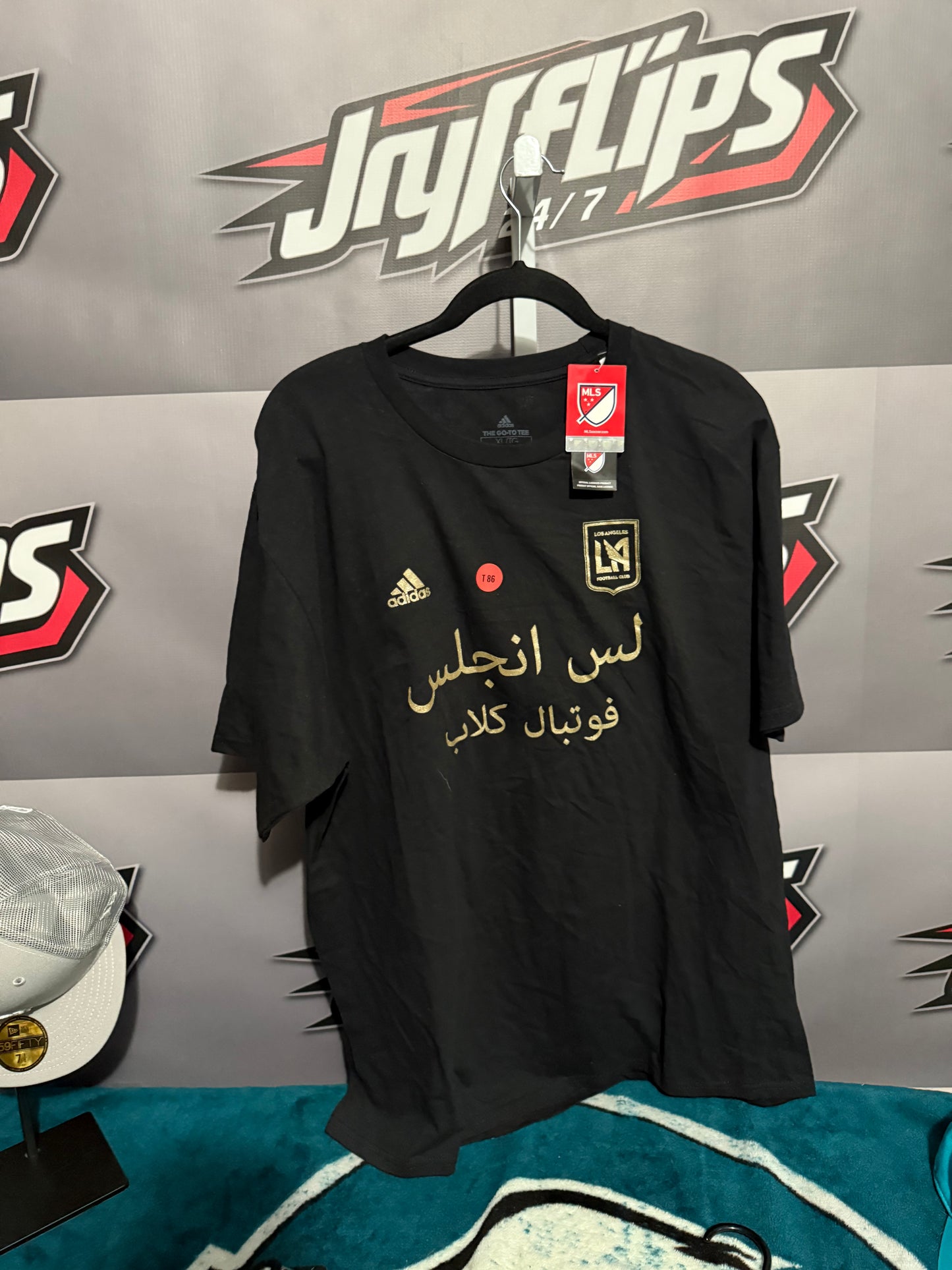 Men’s XL LAFC Beitashour Shirsy, (shirt material jersey layout)