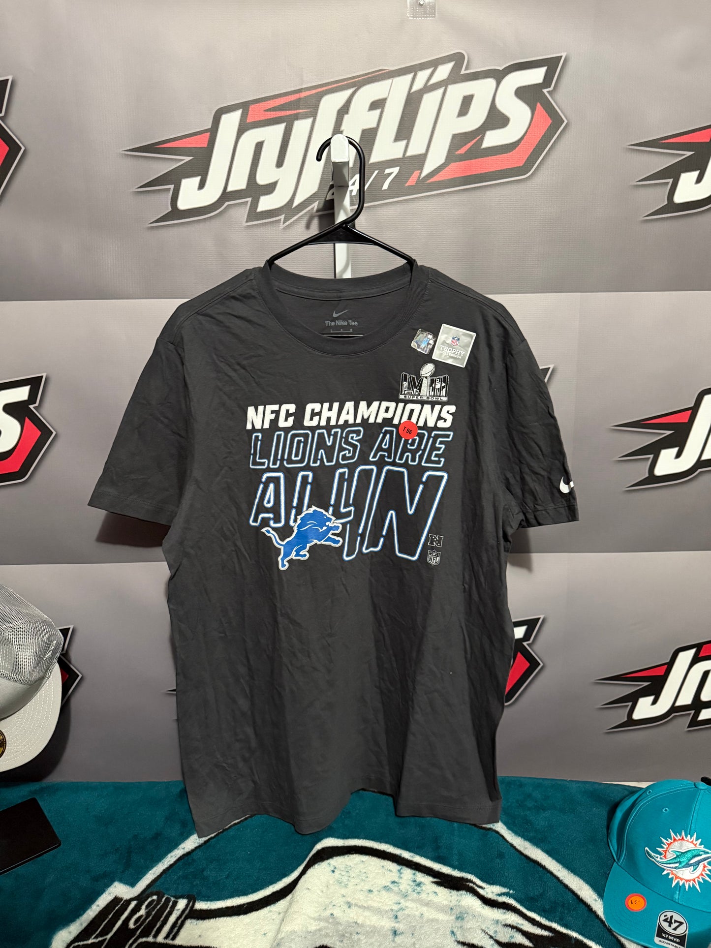 Men’s Large Detroit Lions NFC Champions Tee