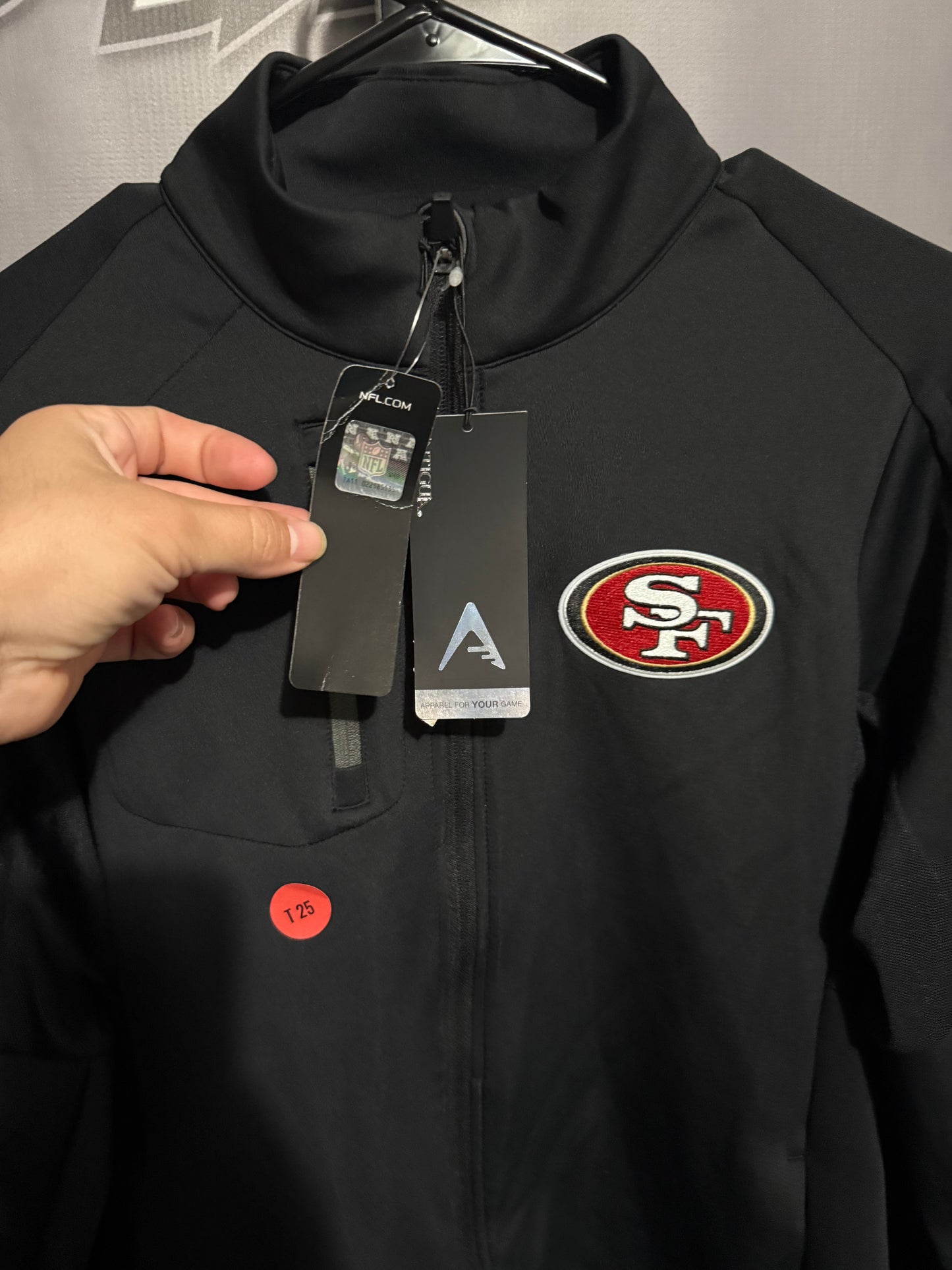 Woman’s XL SF 49ers Antigua Jacket (Very soft)