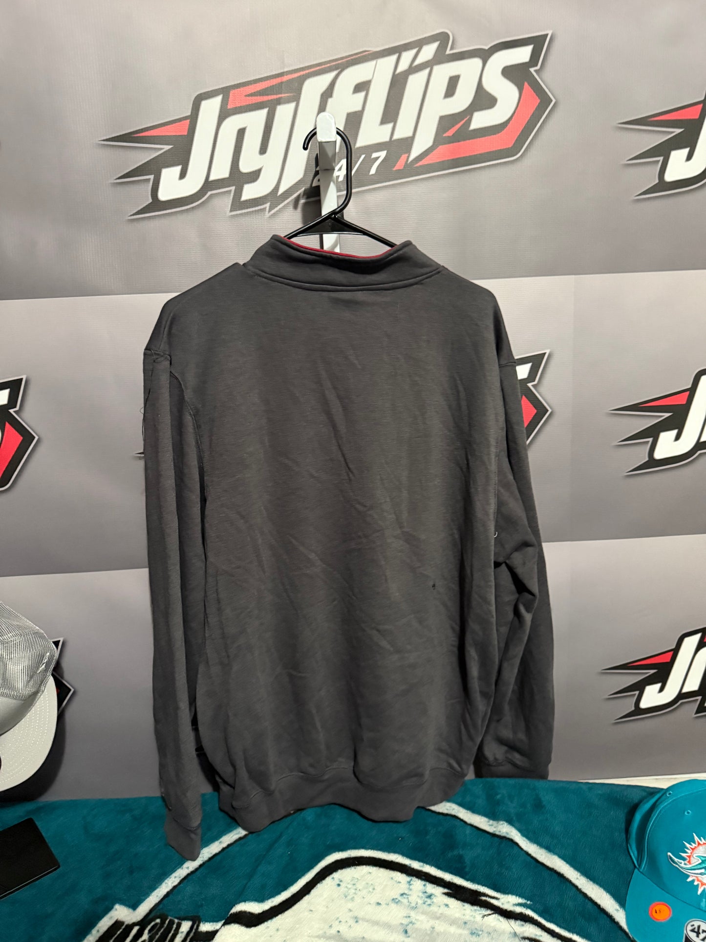 Men’s Large Alabama 1/4 zip coliseum sweater