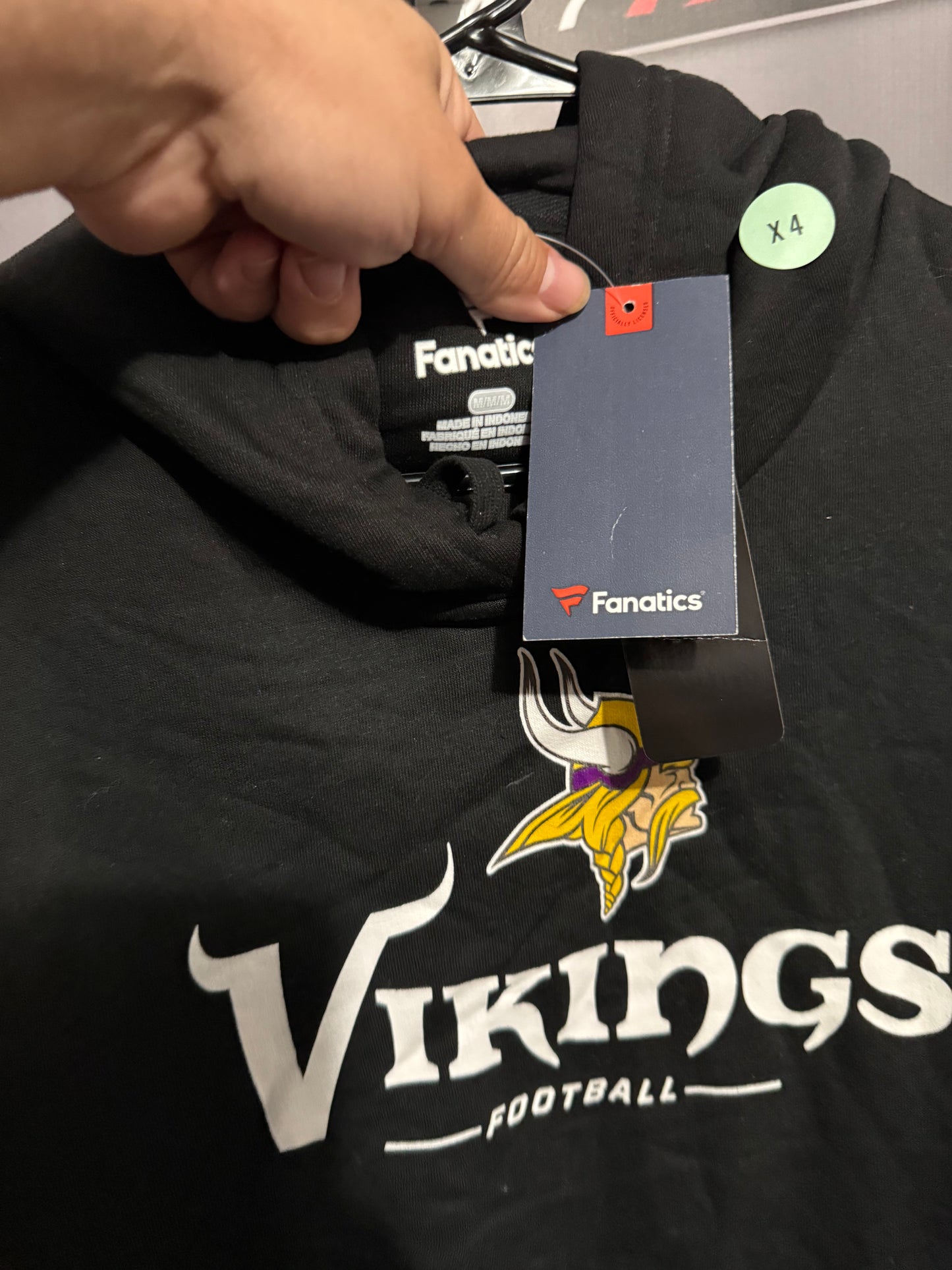 Men’s Medium Minnesota Vikings Hoodie