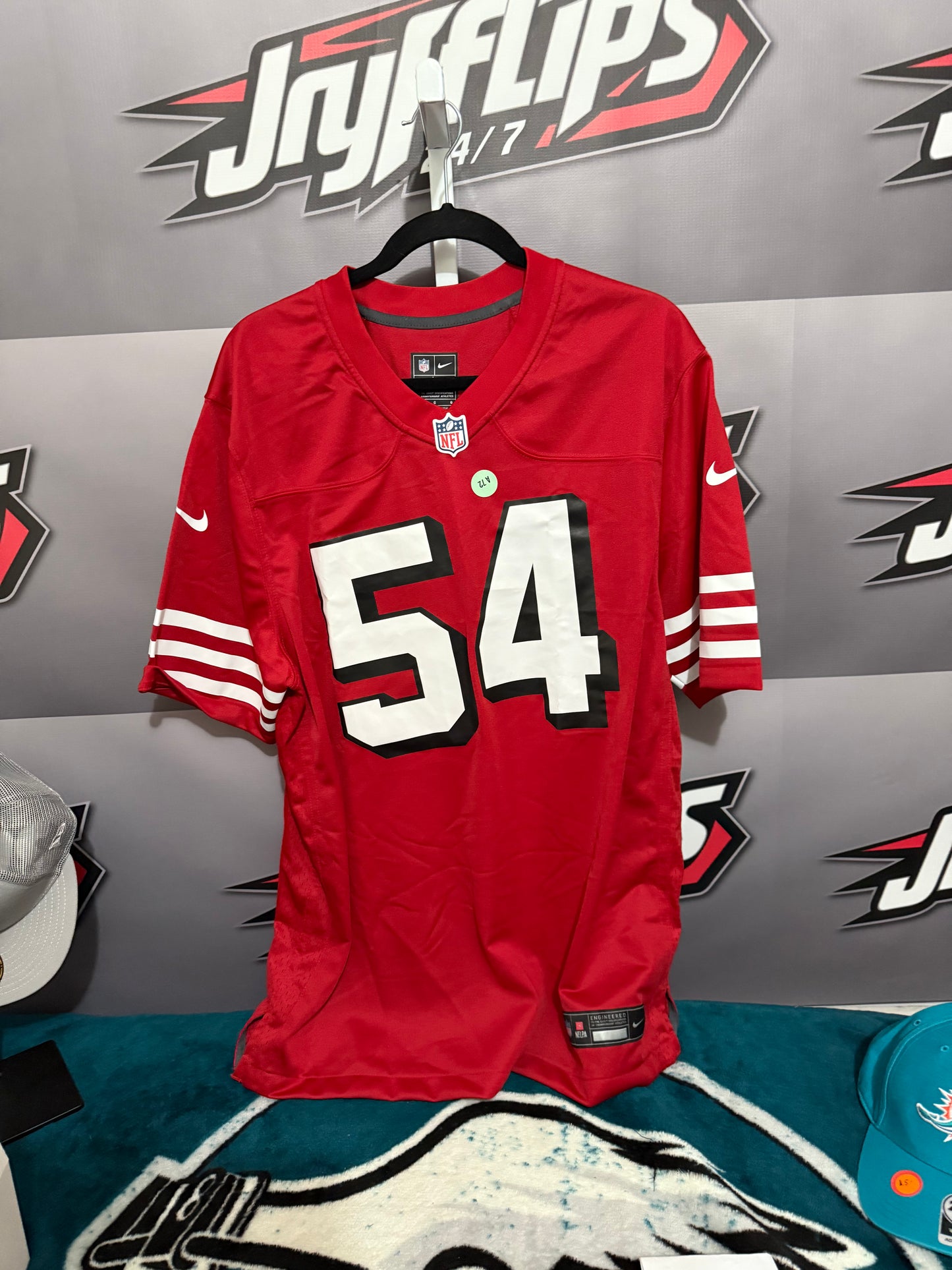 Men’s Large K Warner 49ers alt throwback Jersey