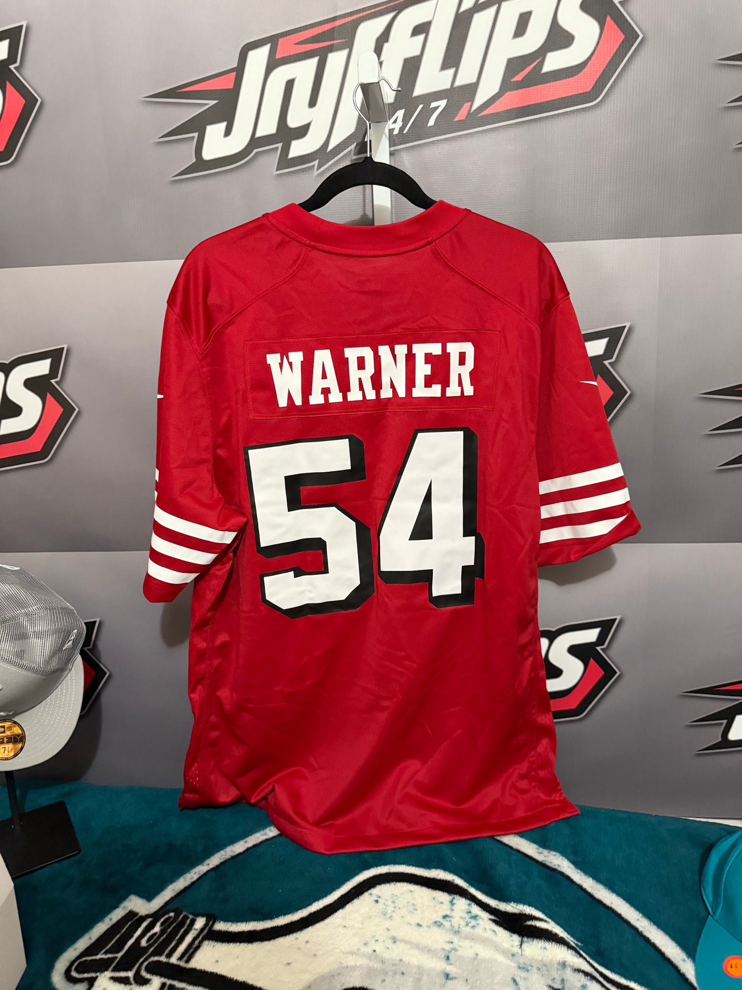 Men’s Large K Warner 49ers alt throwback Jersey