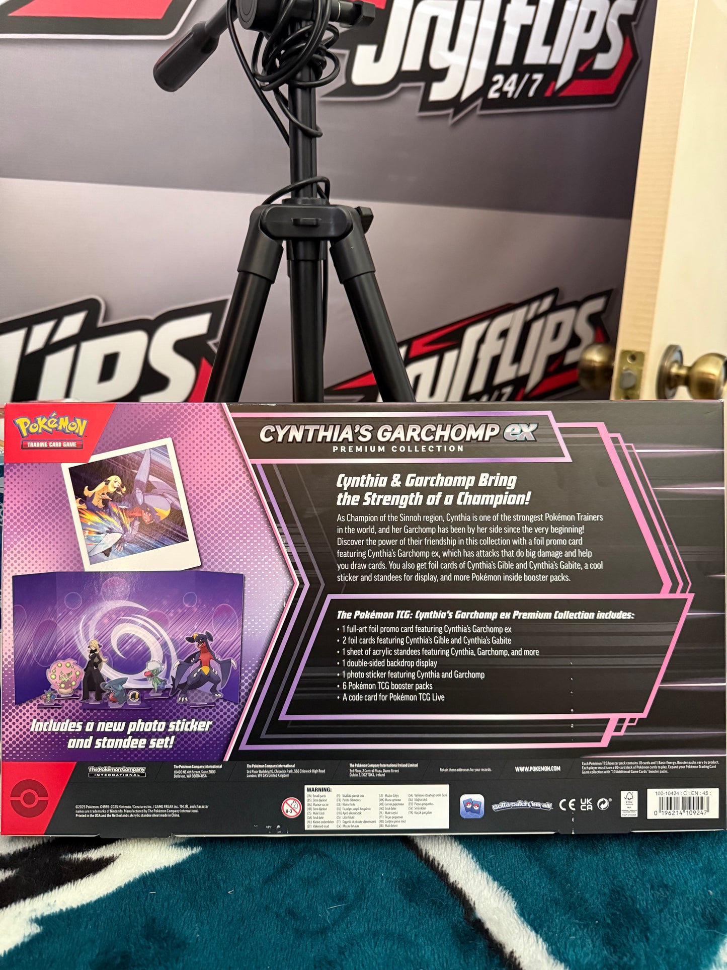 Pokemon Cynthia’s Garchomp Box