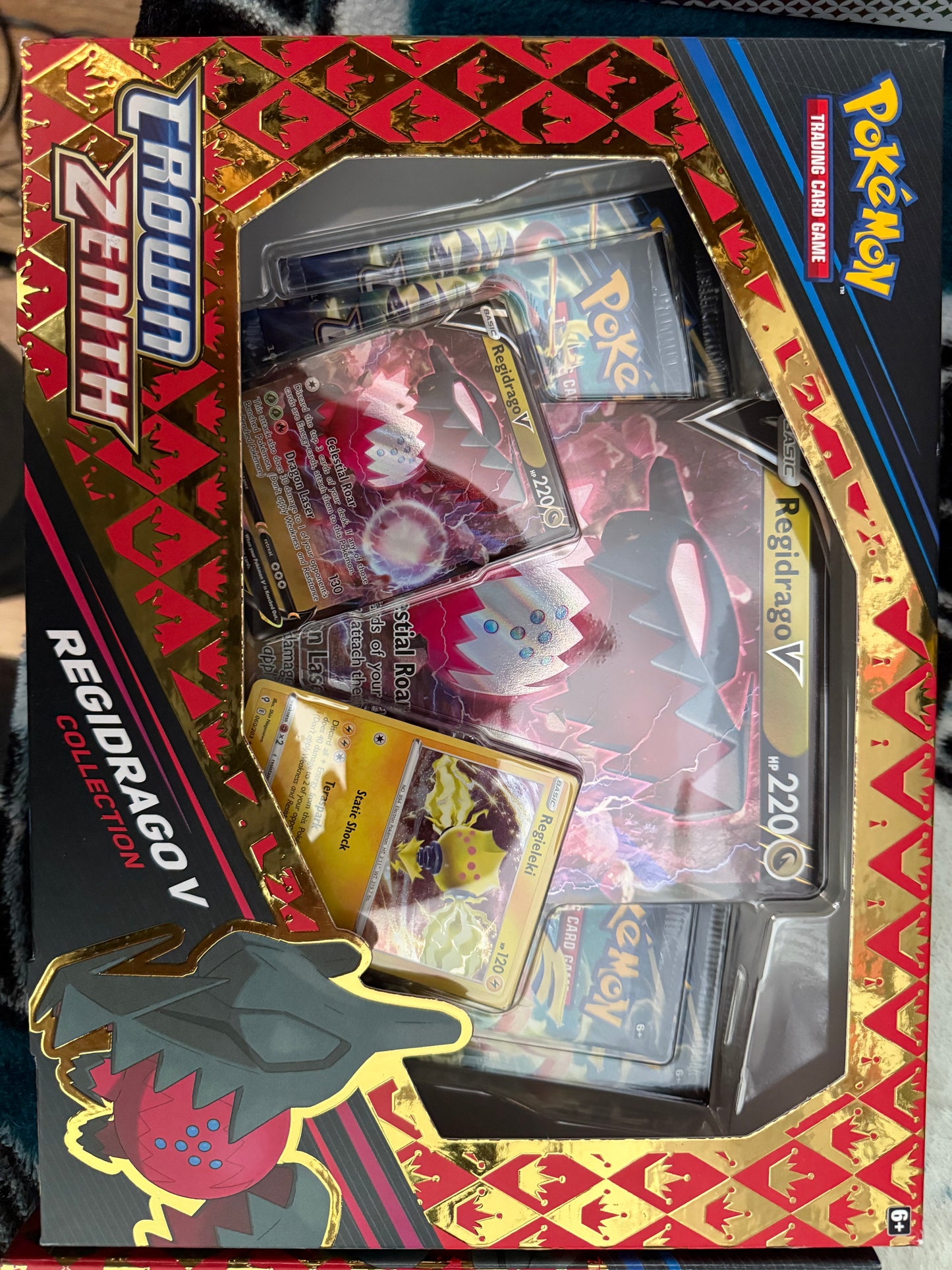 Pokemon Crown Zenith Regidrago pack