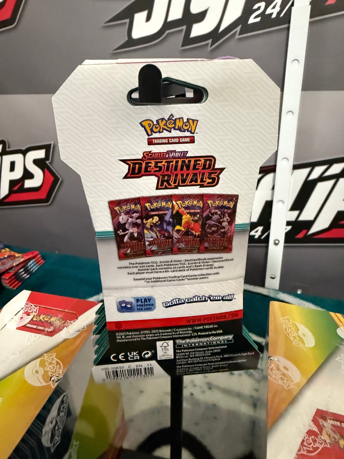 Pokemon Destined Rivals 6 pack