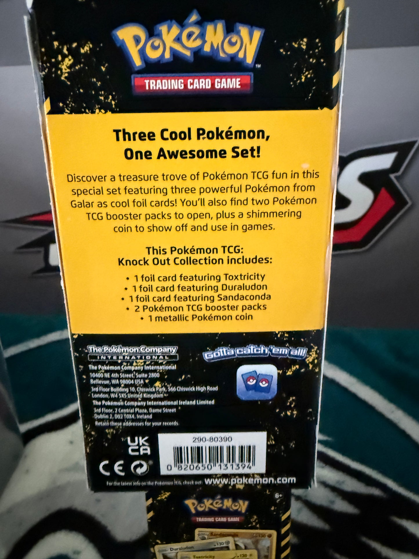 Pokemon Knock out box