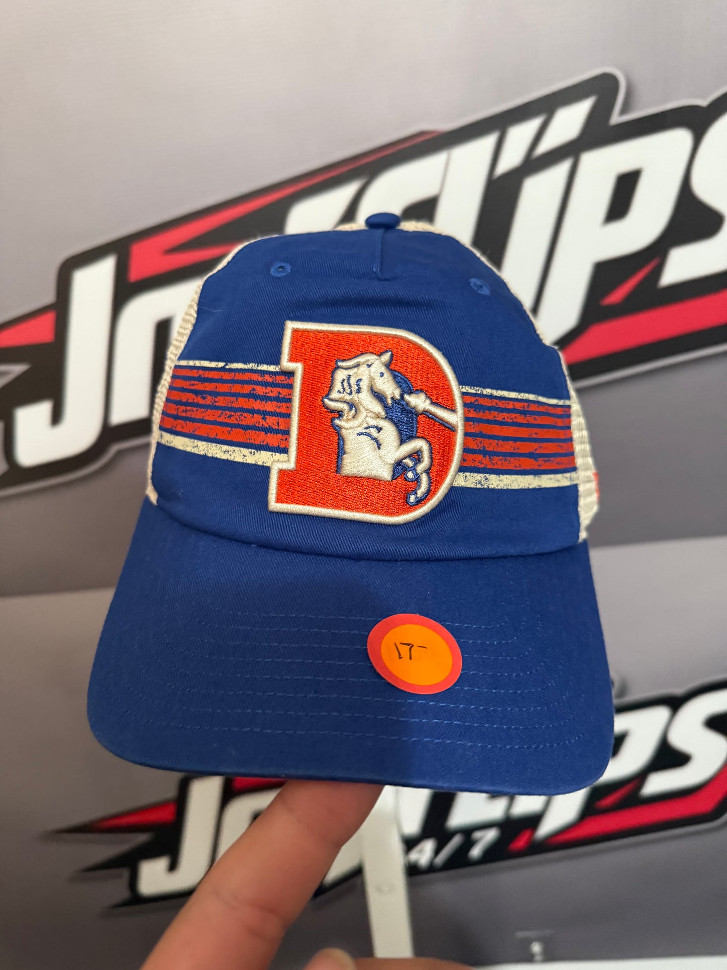 Fanatics Denver Bronco Throwback SnapBack hat