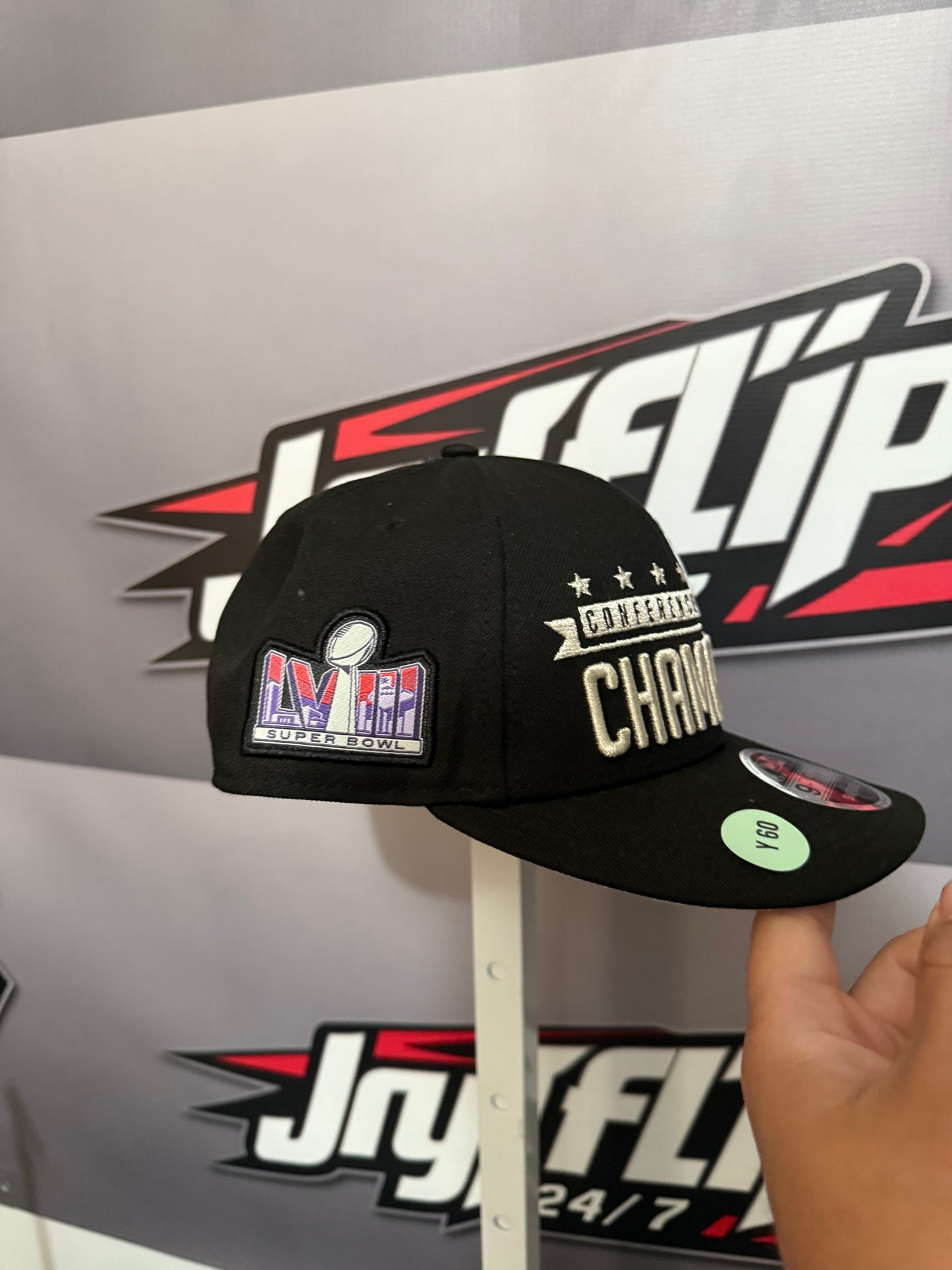 KC Chiefs AFC Champions New Era Fully stitched SnapBack Hat