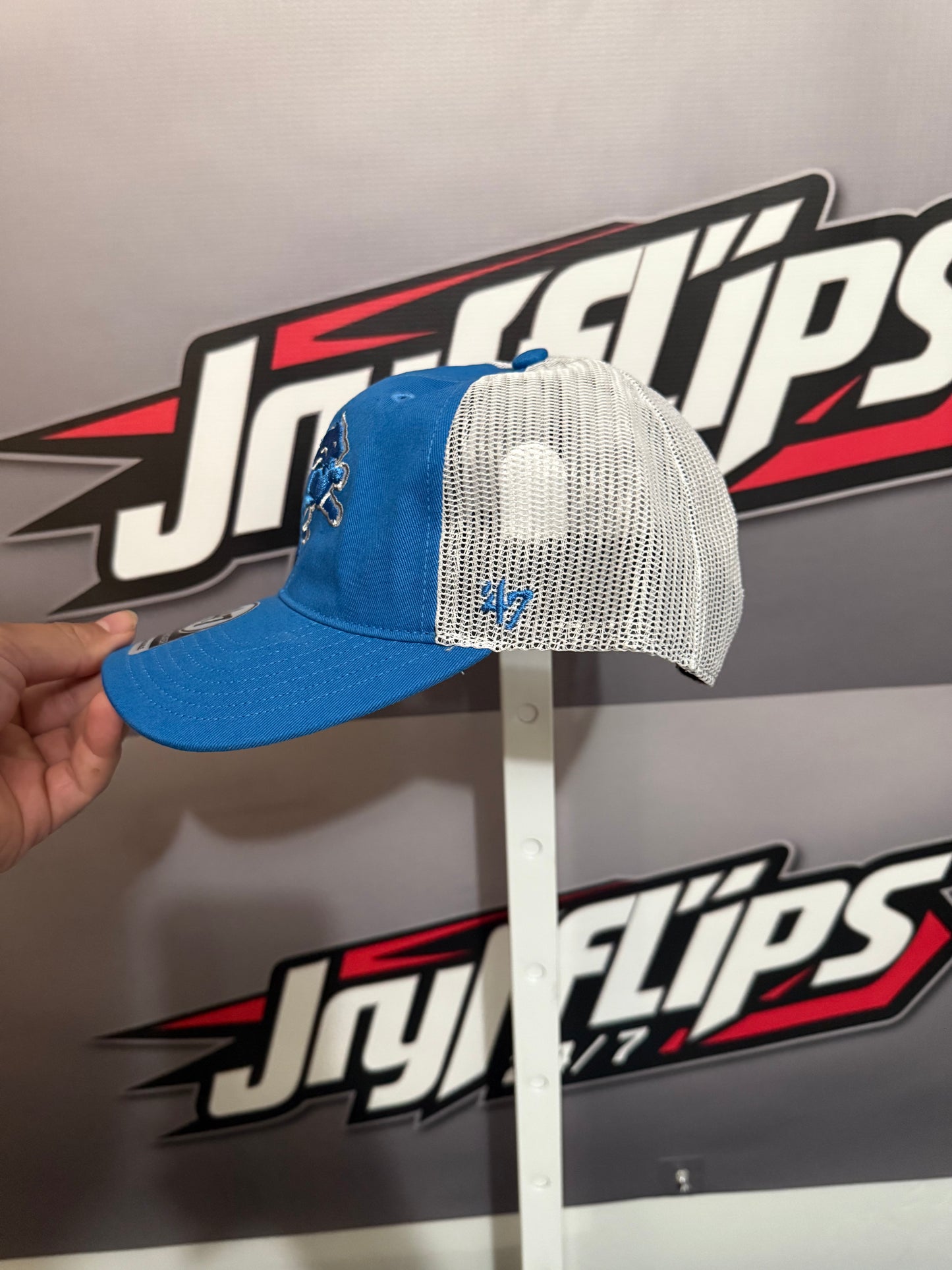 Detroit Lions ventilated (47Brand) SnapBack Hat