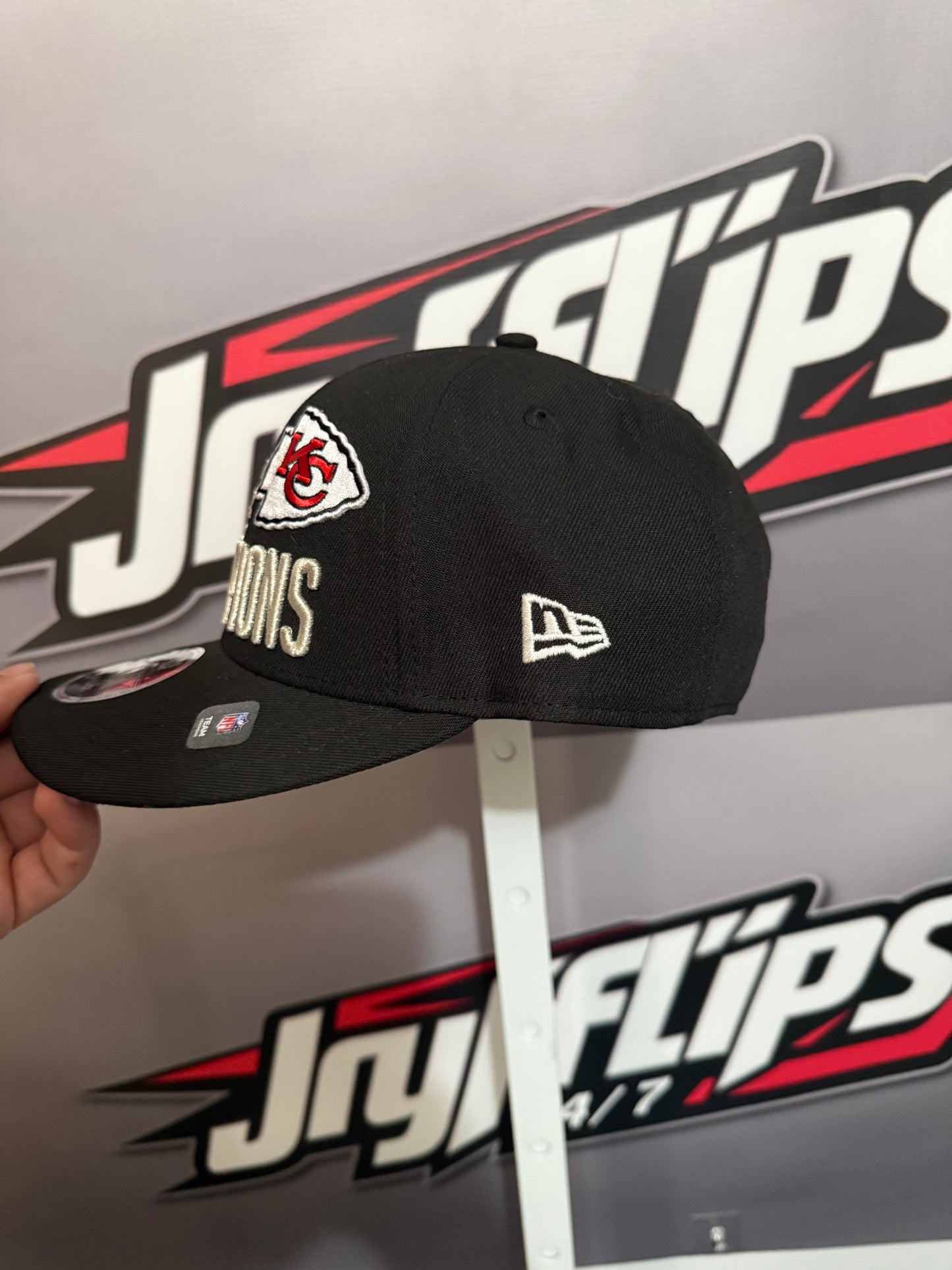 KC Chiefs AFC Champions New Era Fully stitched SnapBack Hat