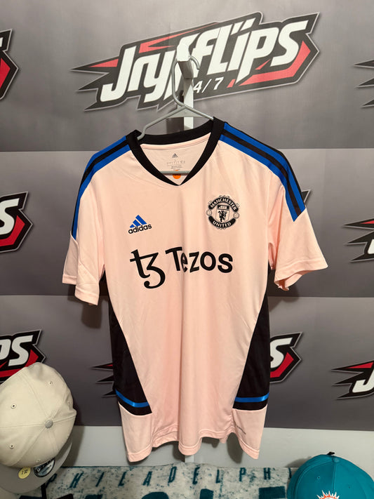 Men’s Large Man. United Adidas Jersey