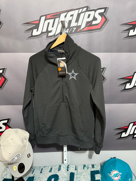 Men’s M Cowboys 1/4 zip with pocket