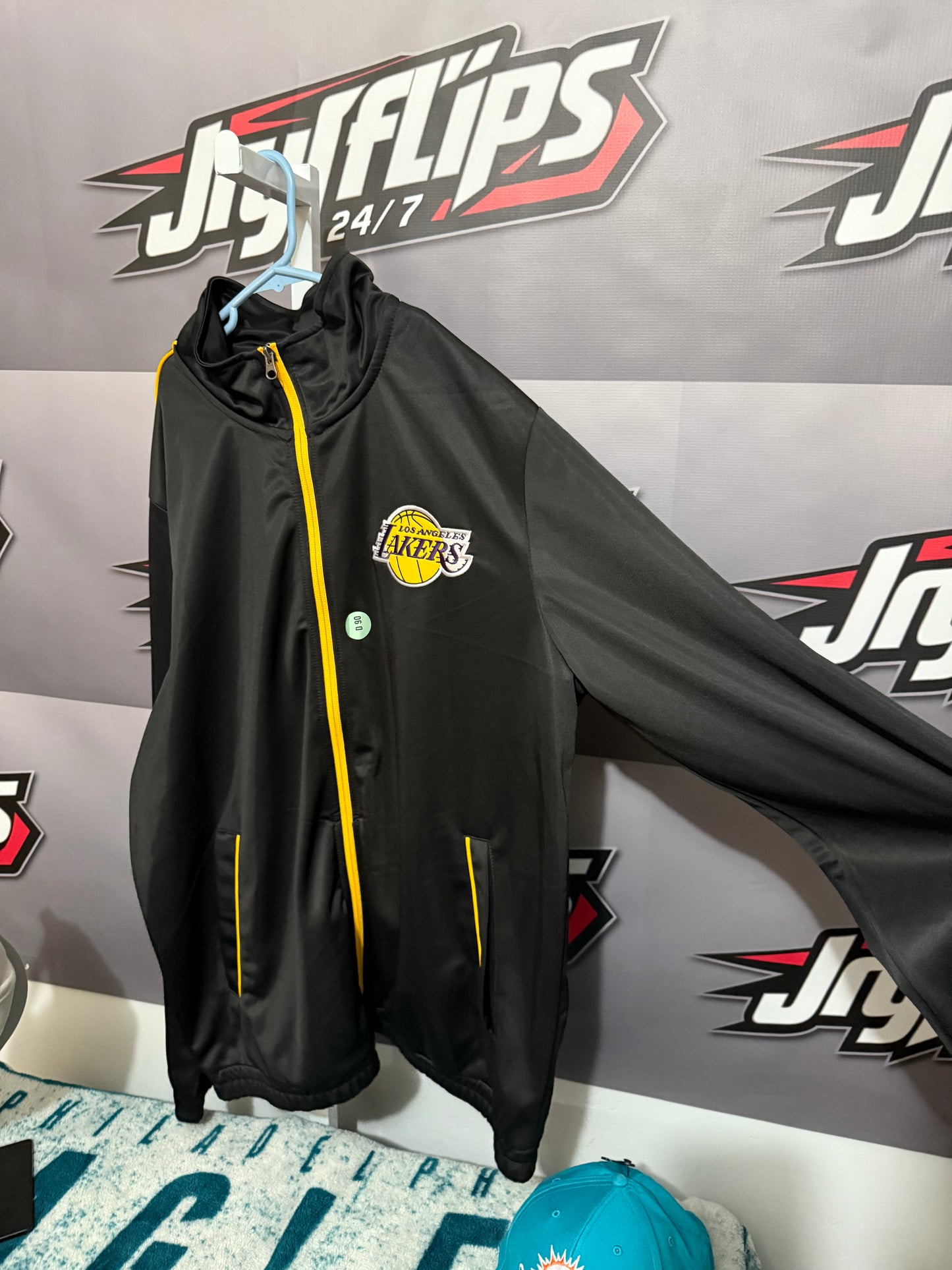 Men’s Large NBAxCarl Banks Lakers full zip