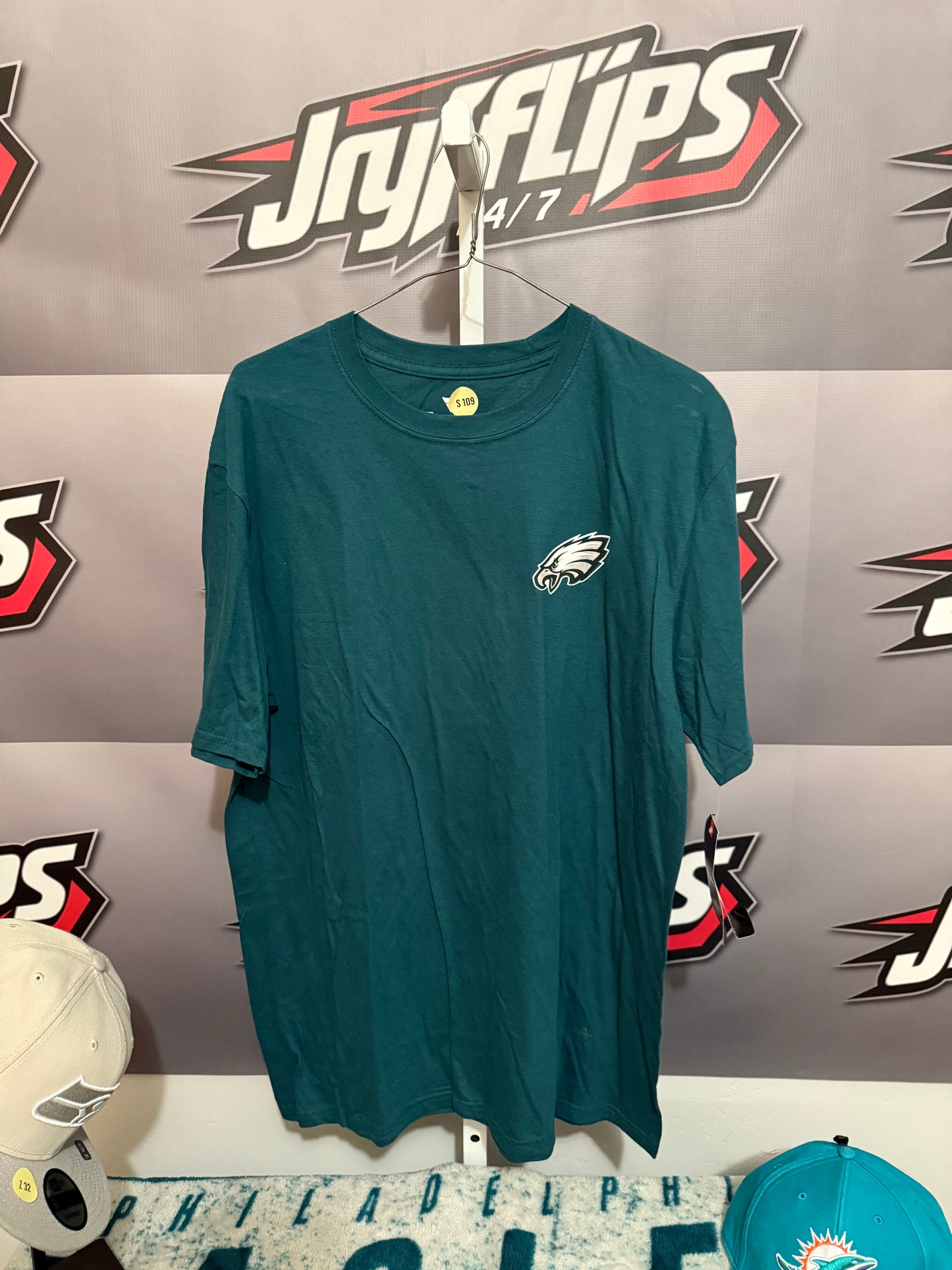 Men’s Large Eagles #1 Dad T-shirt