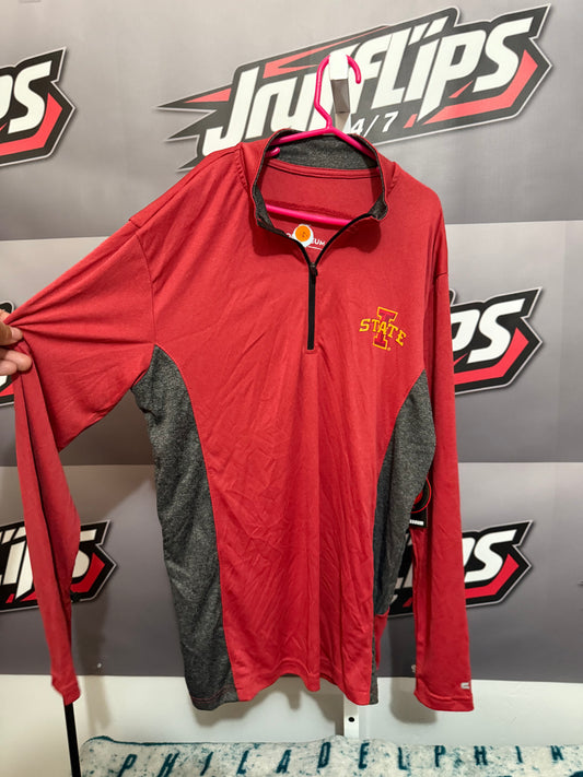 Men’s Small Iowa 1/4 zip sweater