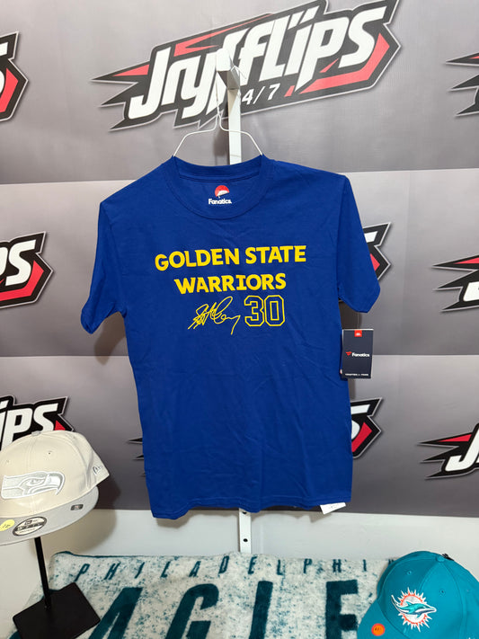 Men’s Small GS Warriors Steph Curry T shirt
