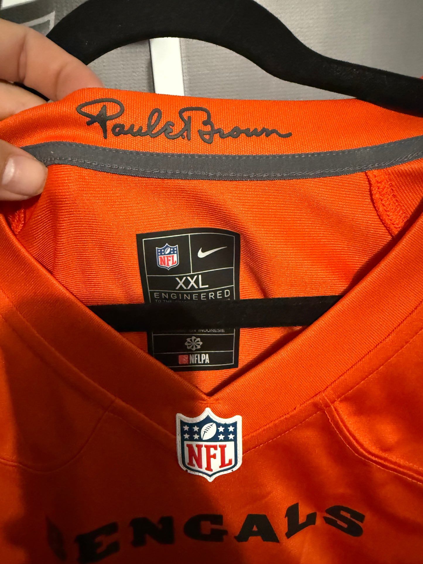 Men’s XXL Tee Higgins #5 Bengals Jersey
