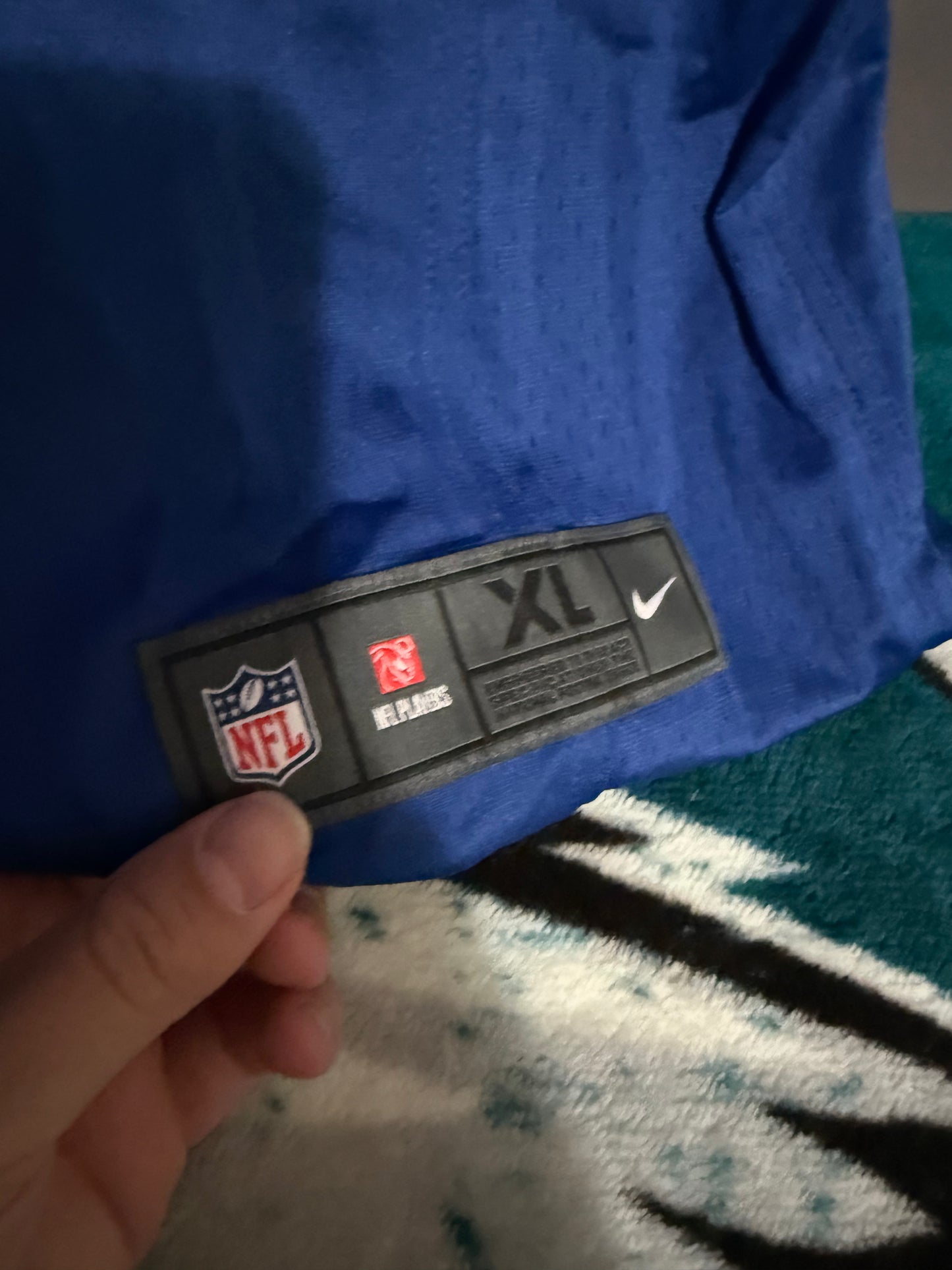 Men’s XL Giants #53 Carson Jersey
