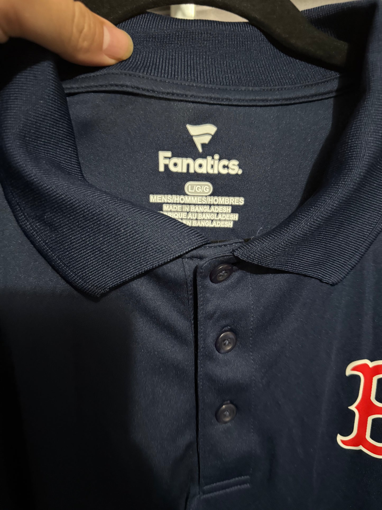 Men’s Large Boston Red Sox Polo