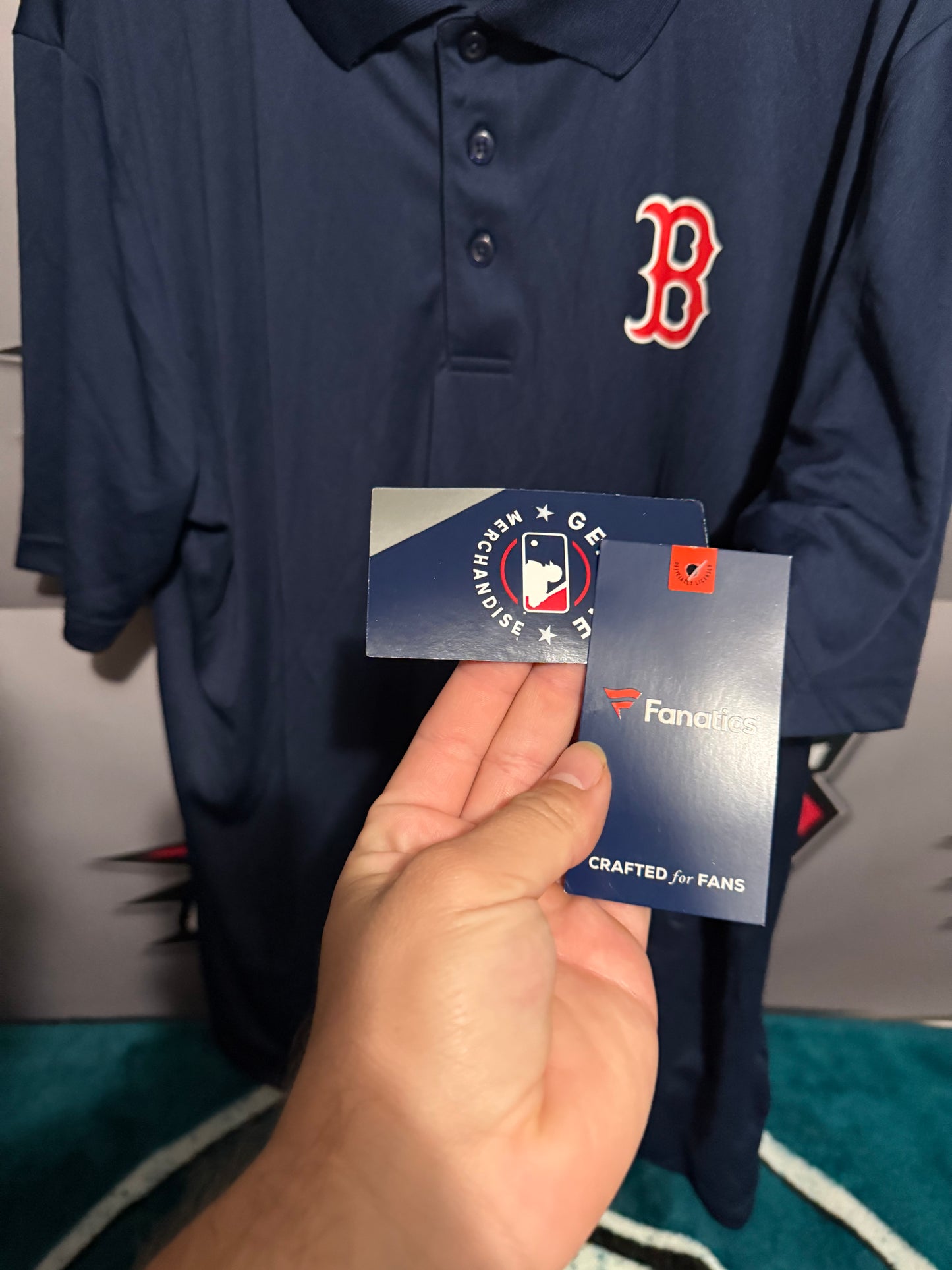 Men’s Large Boston Red Sox Polo