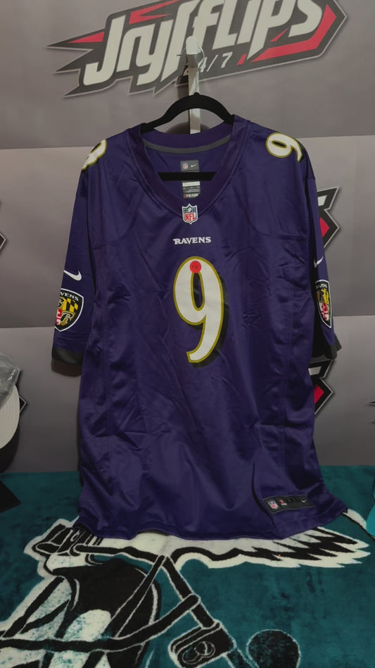 Men’s XXL Baltimore Ravens Tucker #9 Jersey