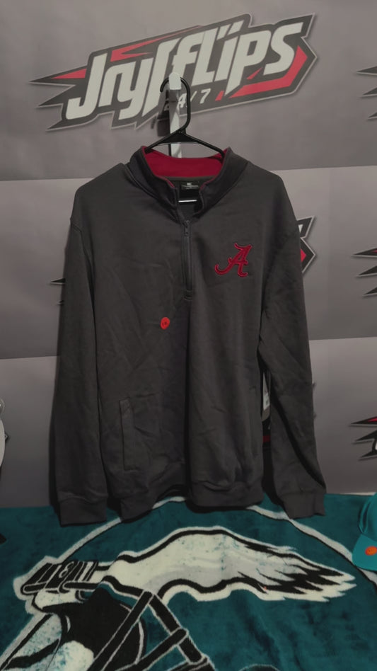 Men’s Large Alabama 1/4 zip coliseum sweater